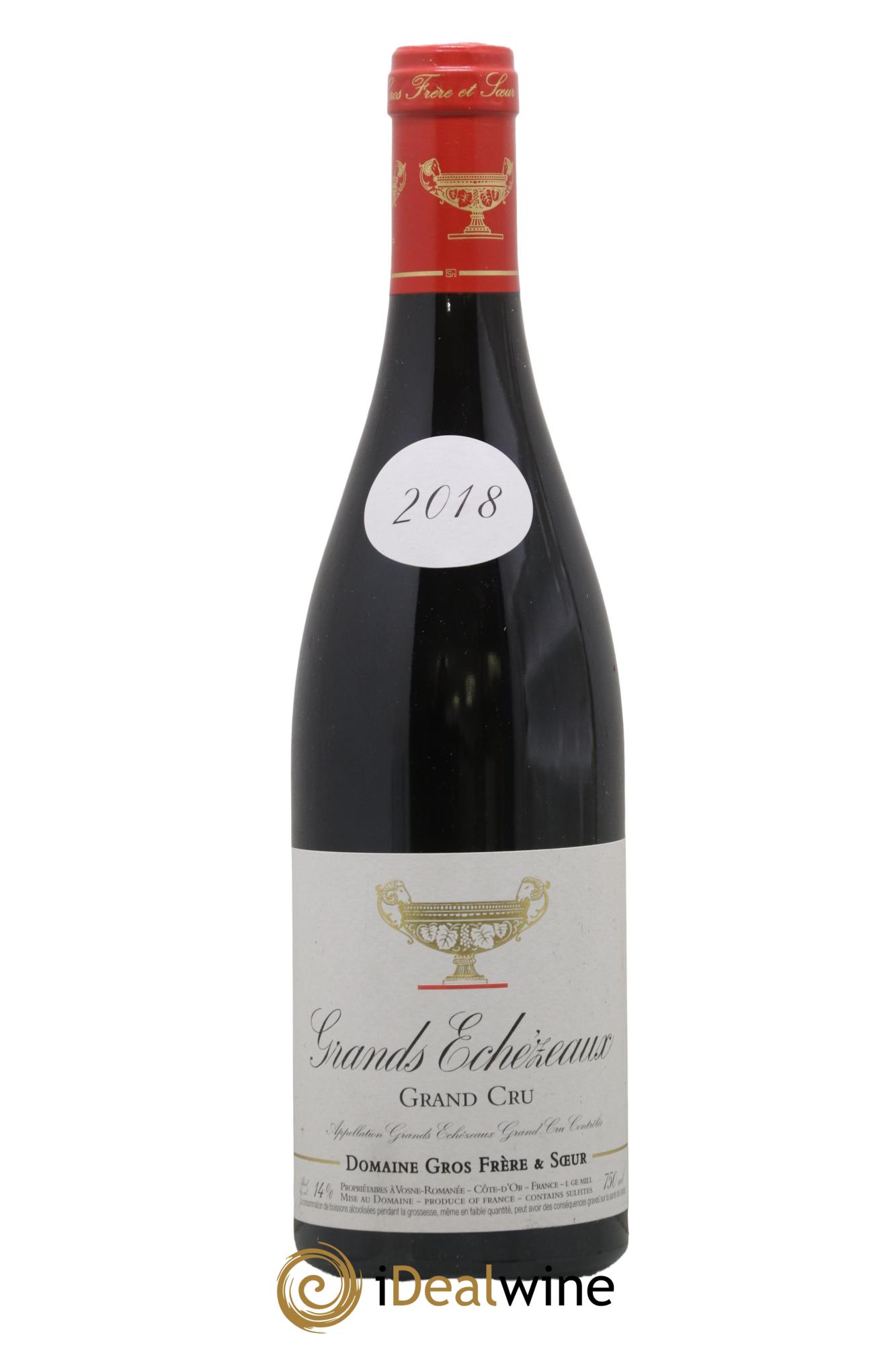 Grands-Echezeaux Grand Cru Gros Frère & Soeur 2018 - Lot de 1 bouteille - 0