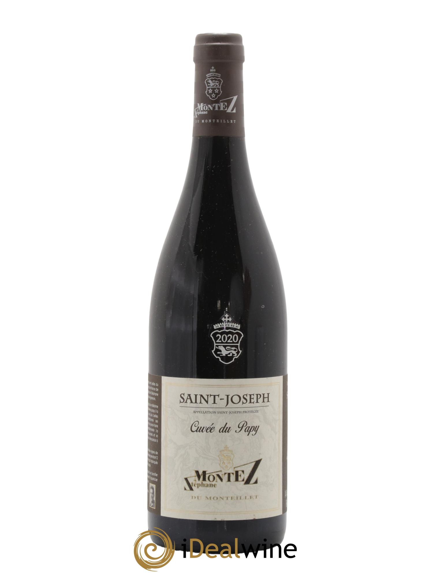Saint-Joseph Cuvée du Papy Monteillet (Domaine du) - Stéphane Montez 2020 - Lotto di 1 bottiglia - 0
