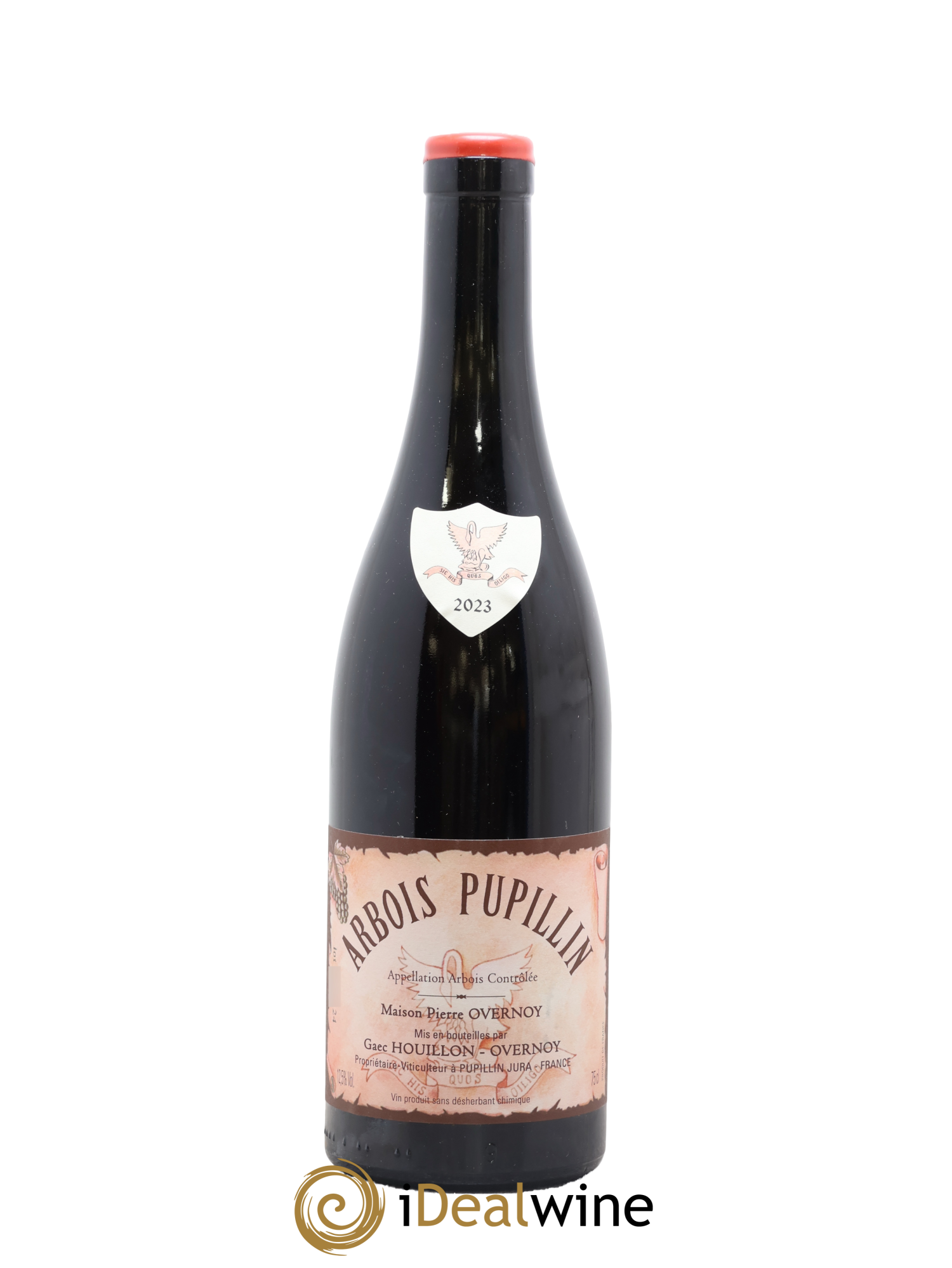 Arbois-Pupillin Poulsard (cire rouge) Overnoy-Houillon (Domaine) 2023 - Lotto di 1 bottiglia - 0