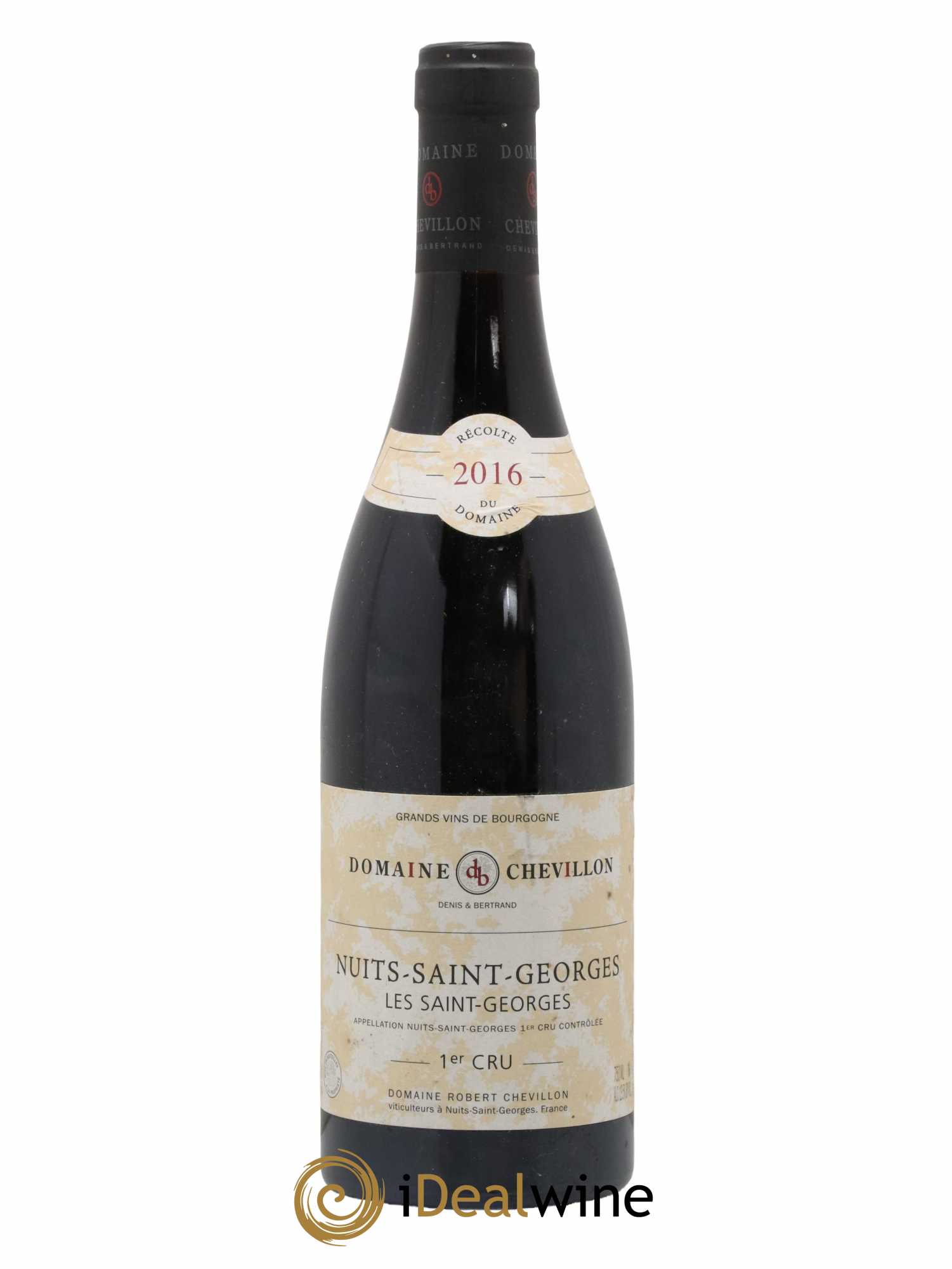 Nuits-Saint-Georges 1er Cru Les Saint Georges Robert Chevillon 2016 - Lot de 1 bouteille - 0