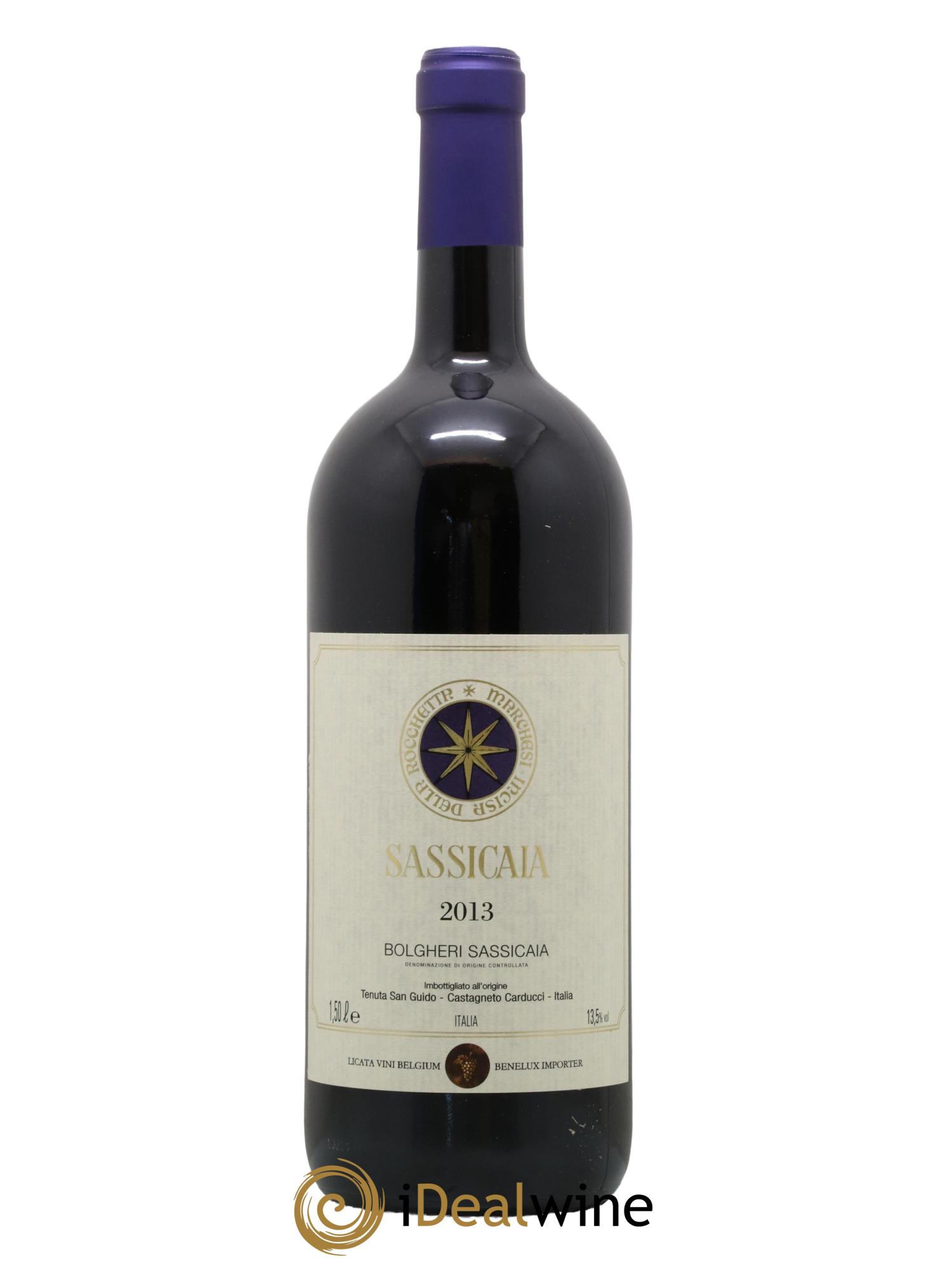 Bolgheri DOC Sassicaia Tenuta San Guido 2013 - Lot de 1 magnum - 0
