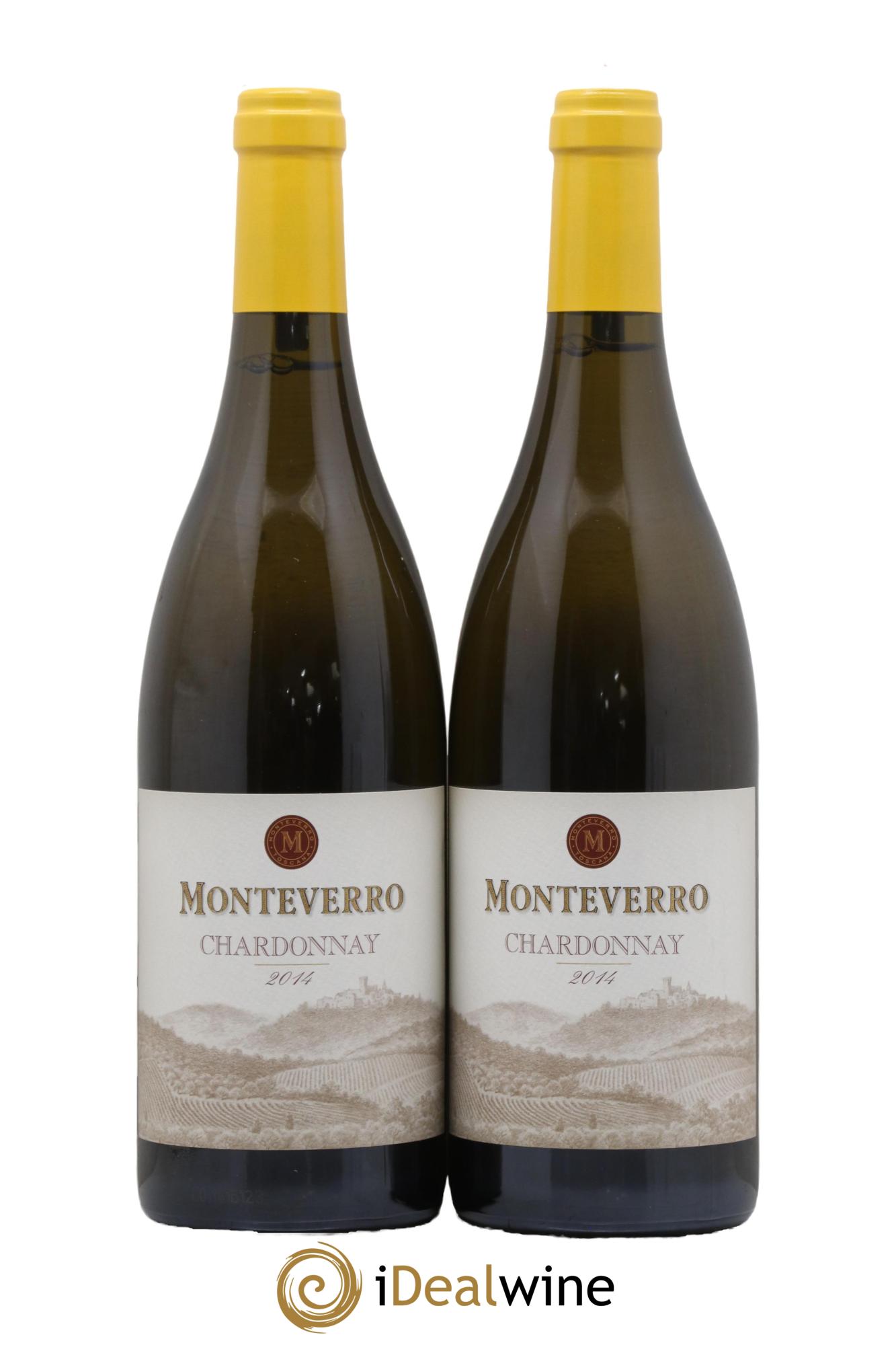Italie Toscana Chardonnay Monteverro 2014 - Posten von 2 Flaschen - 0