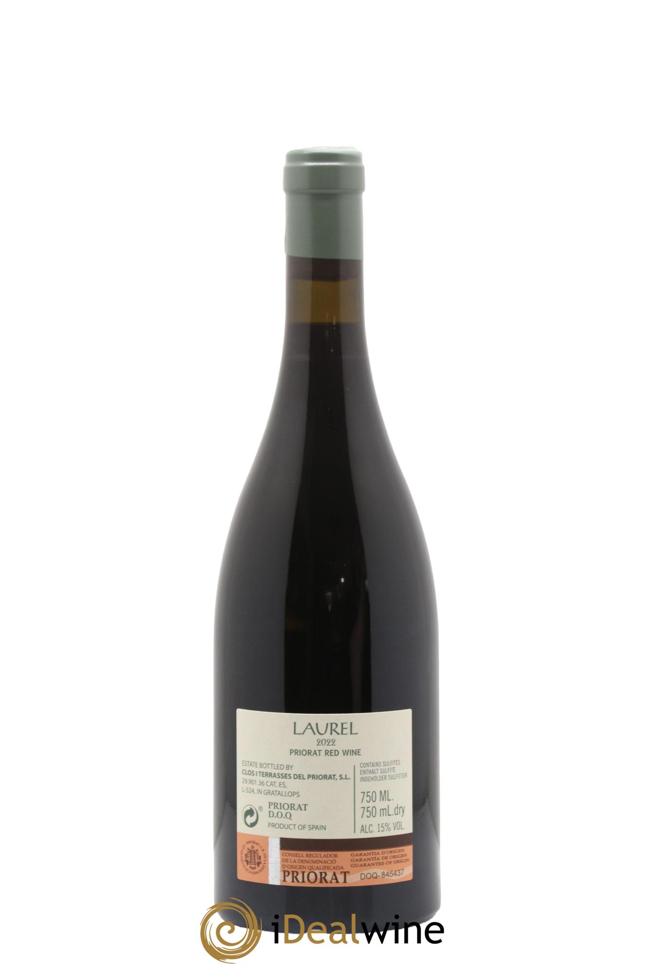 Priorat DOCA Laurel Clos I Terrasses Del Priorat 2022 - Lotto di 1 bottiglia - 1