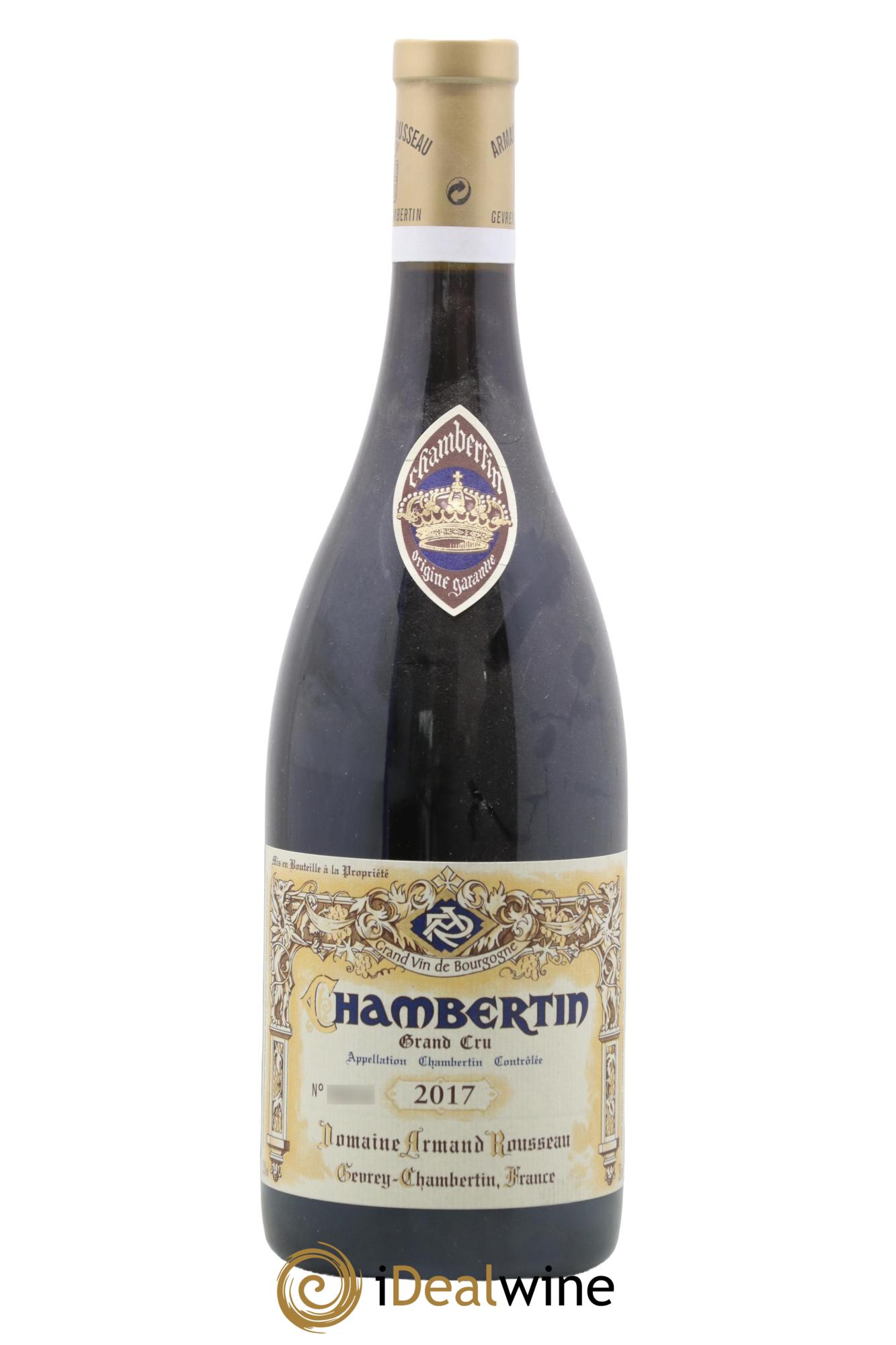 Chambertin Grand Cru Armand Rousseau (Domaine) 2017 - Lotto di 1 bottiglia - 0