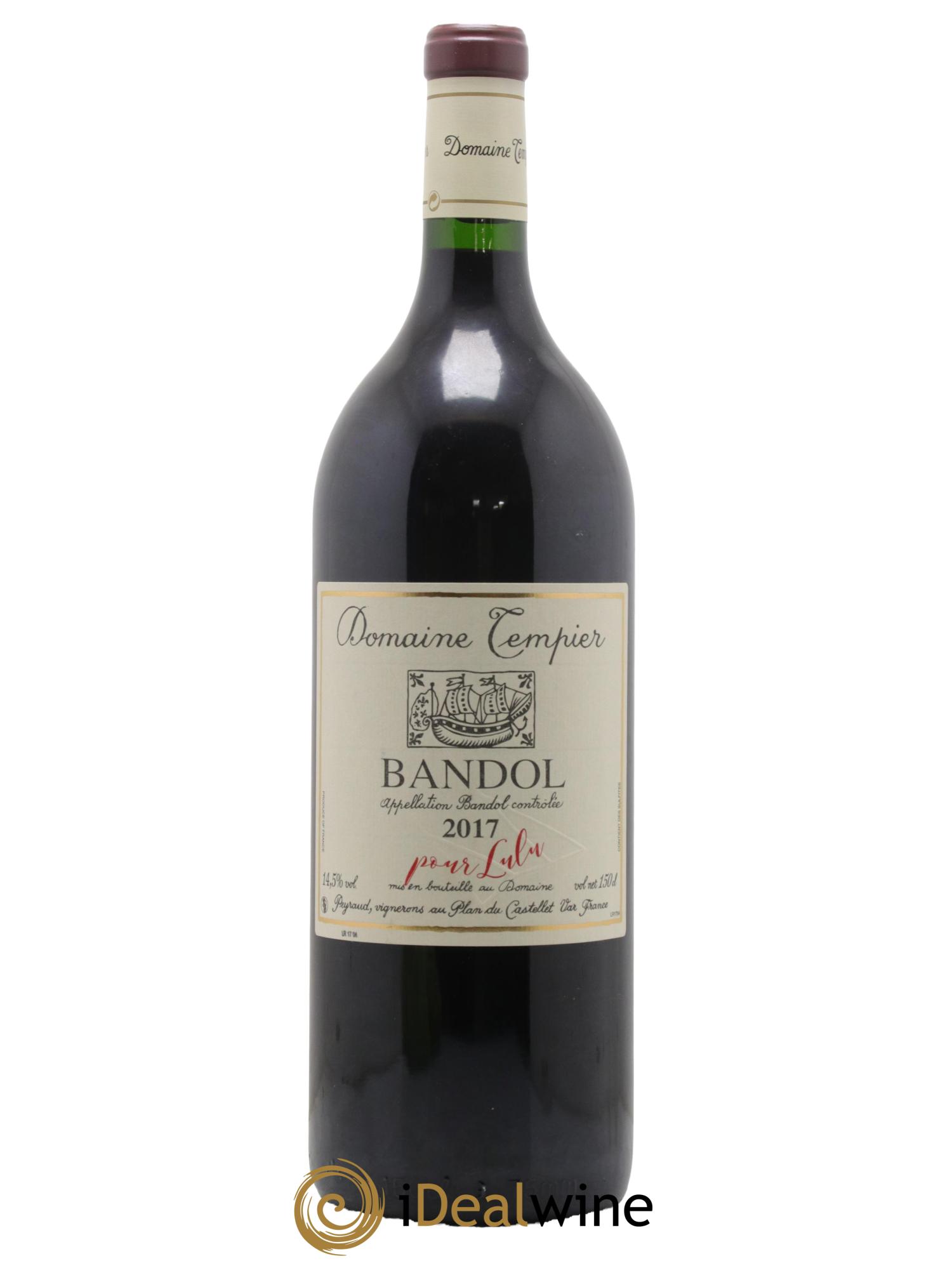 Bandol Pour Lulu Domaine Tempier 2017 - Lot de 1 magnum - 0