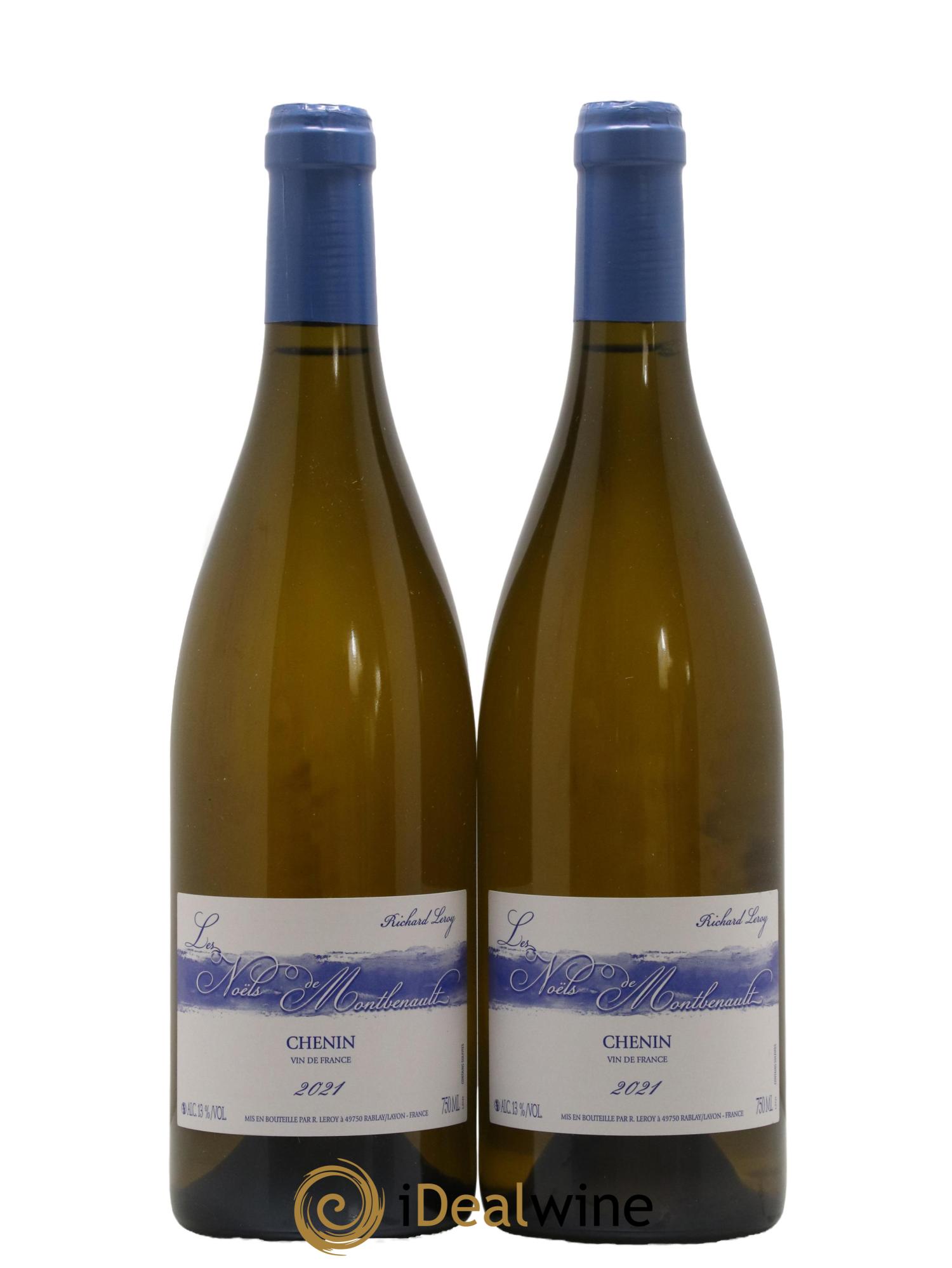 Vin de France Les Noëls de Montbenault Richard Leroy 2021 - Lot de 2 bouteilles - 0