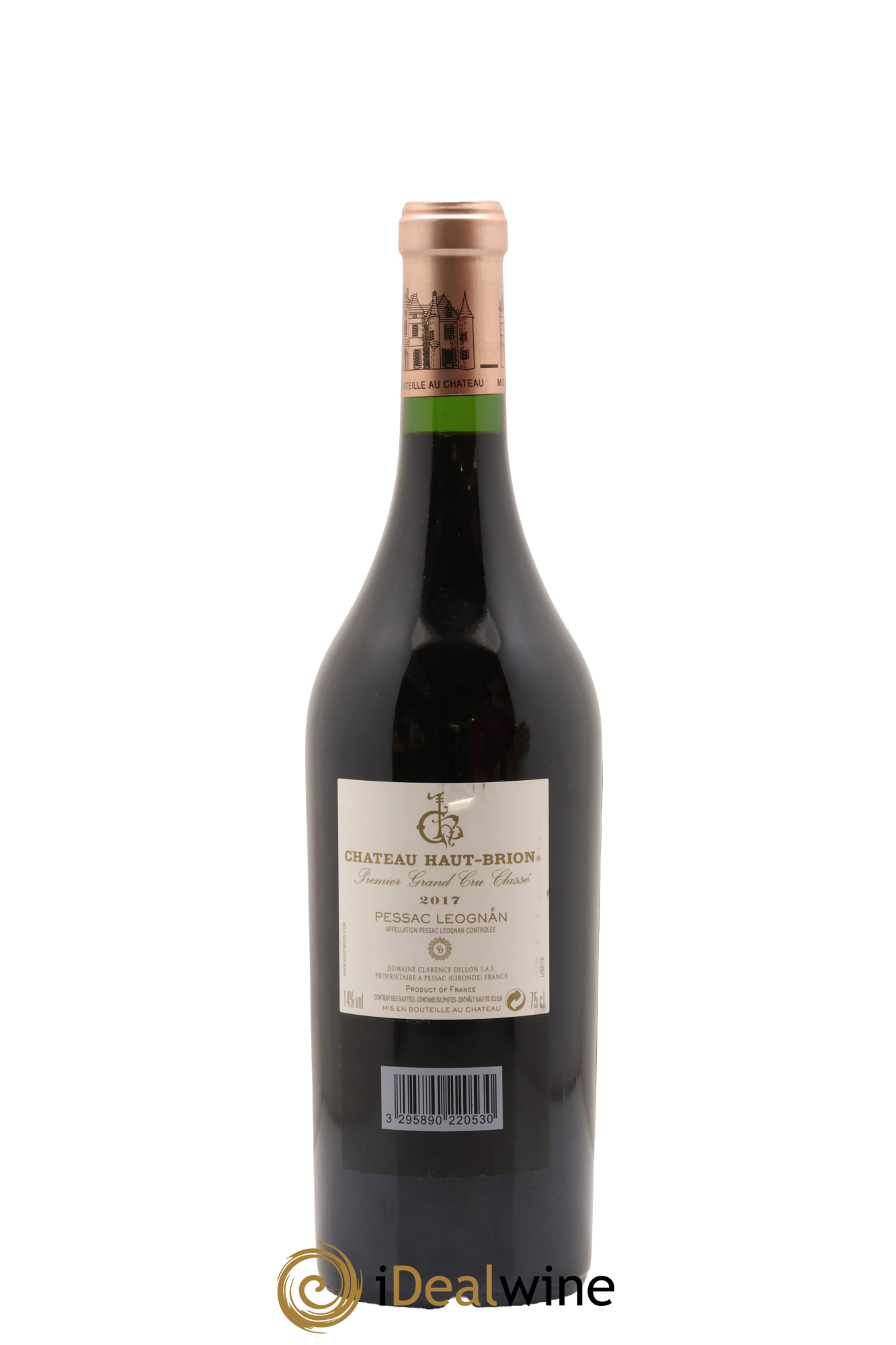 Château Haut Brion 1er Grand Cru Classé 2017 - Lot de 1 bouteille - 1