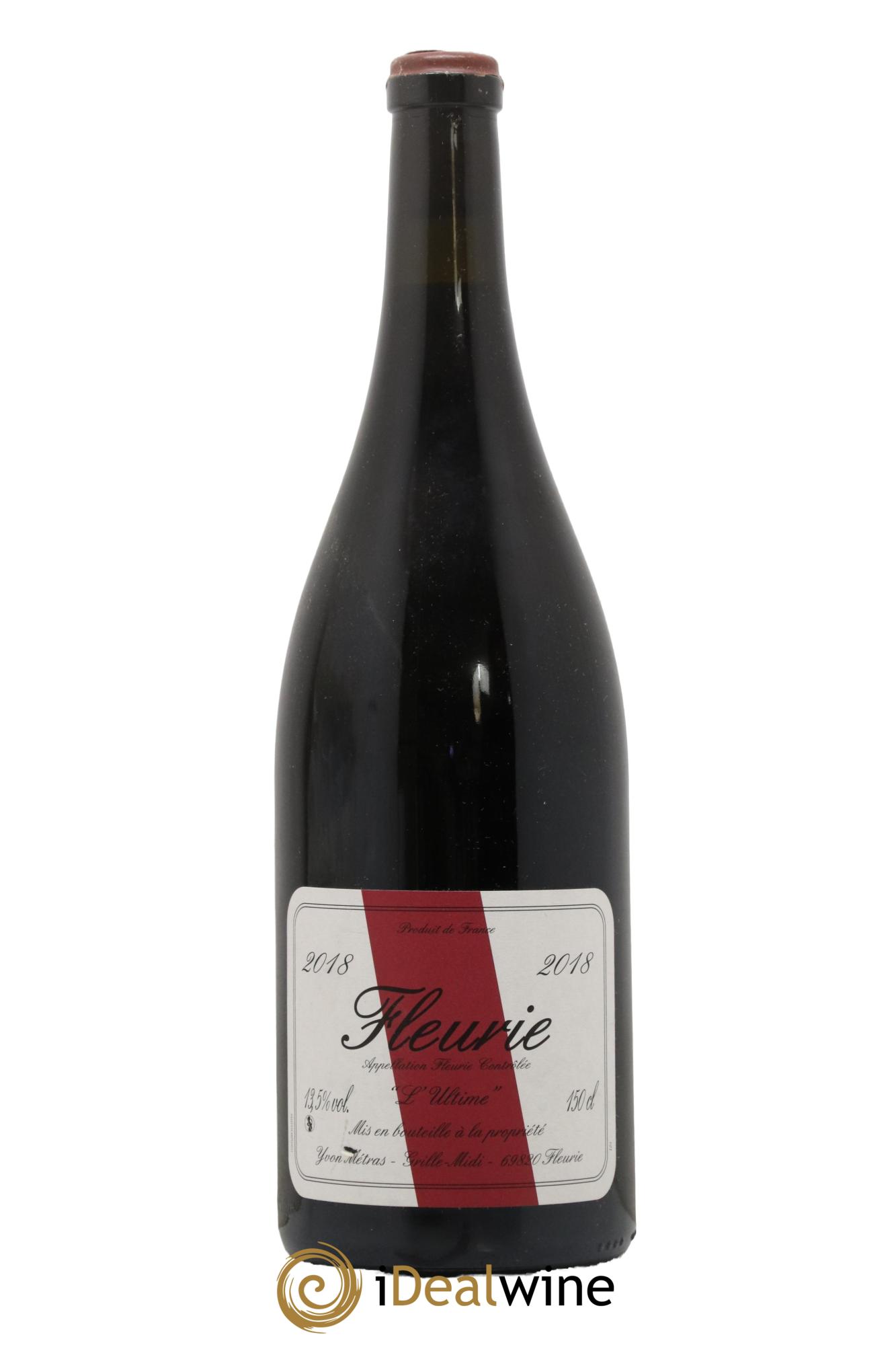 Fleurie l'Ultime Yvon Métras 2018 - Posten von 1 Magnum - 0