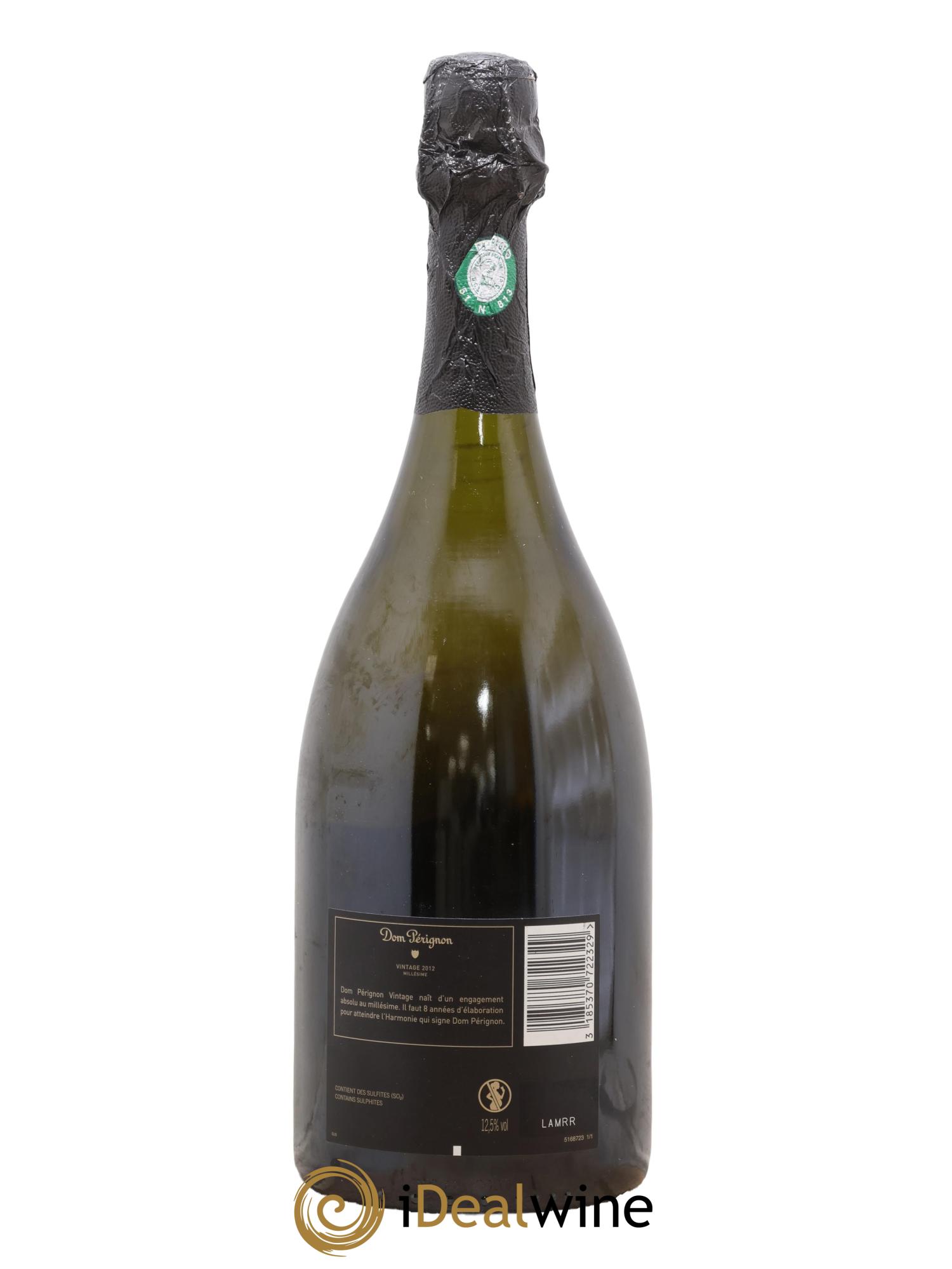 Brut Dom Pérignon 2012 - Lot de 1 bouteille - 1
