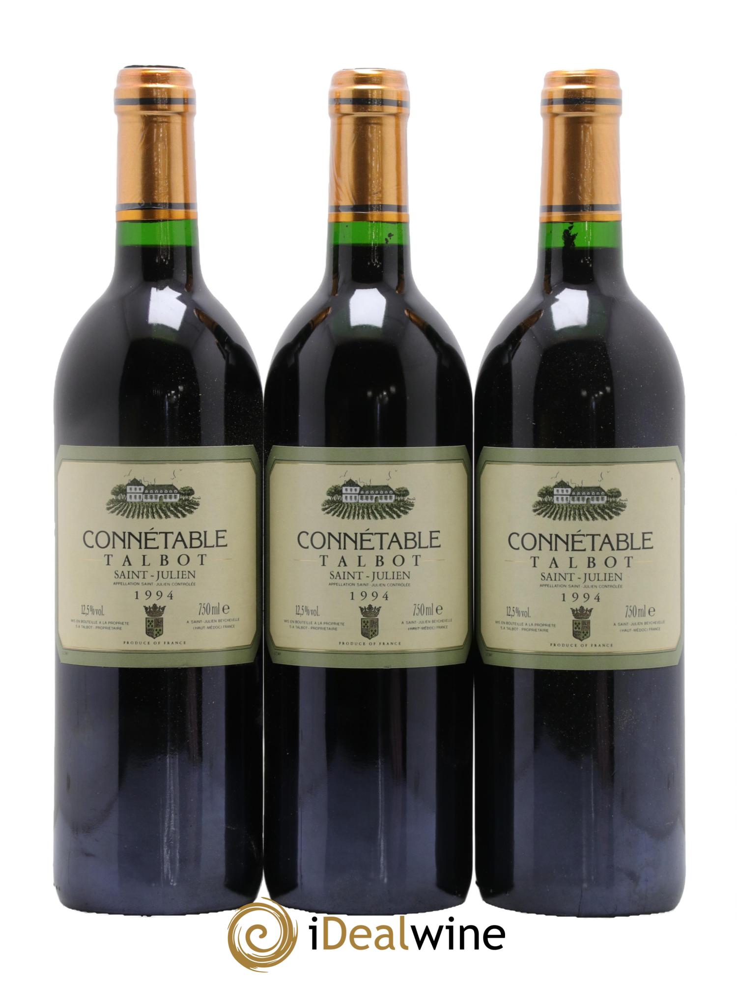 Connétable de Talbot Second Vin 1994 - Lot de 12 bouteilles - 2