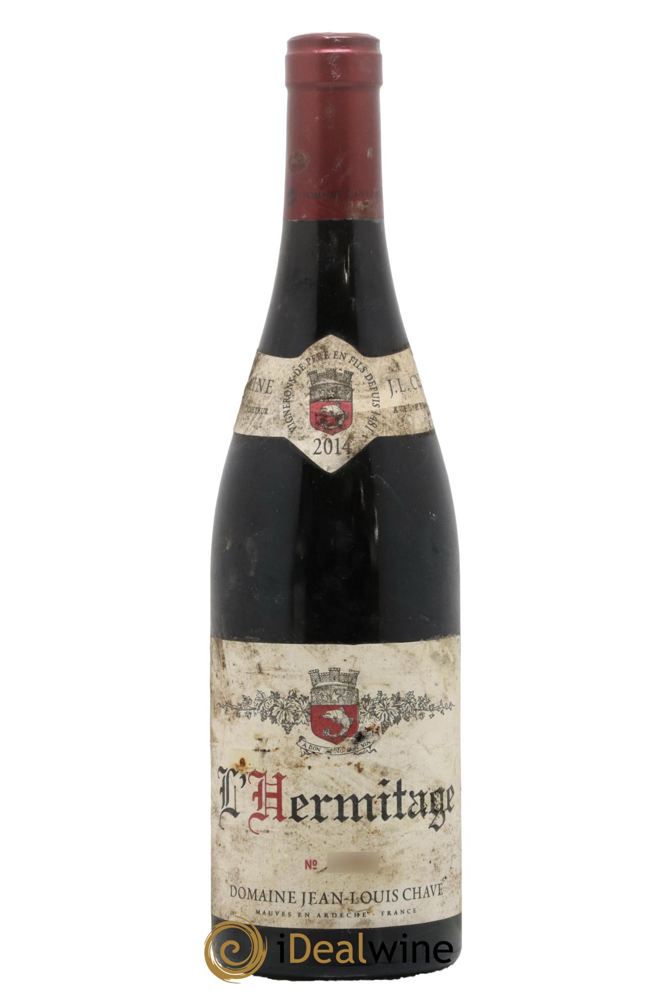 Hermitage Jean-Louis Chave 2014 - Posten von 1 Flasche - 0