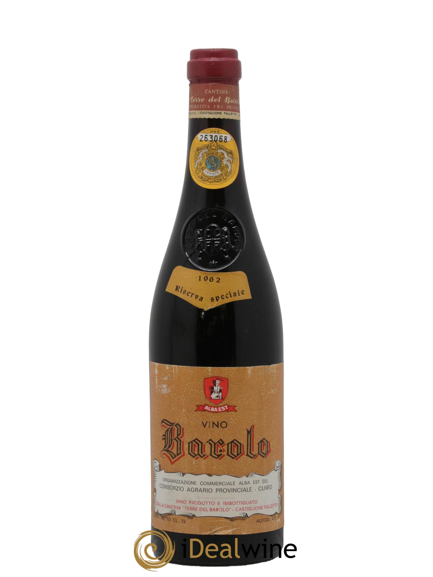 Barolo Riserva Speciale Terre del Barolo 1962 - Posten von 1 Flasche - 0