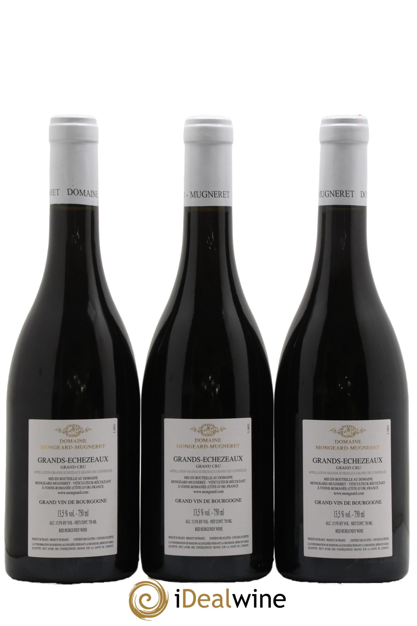 Grands-Echezeaux Grand Cru Mongeard-Mugneret (Domaine) 2021 - Lotto di 6 bottiglie - 2