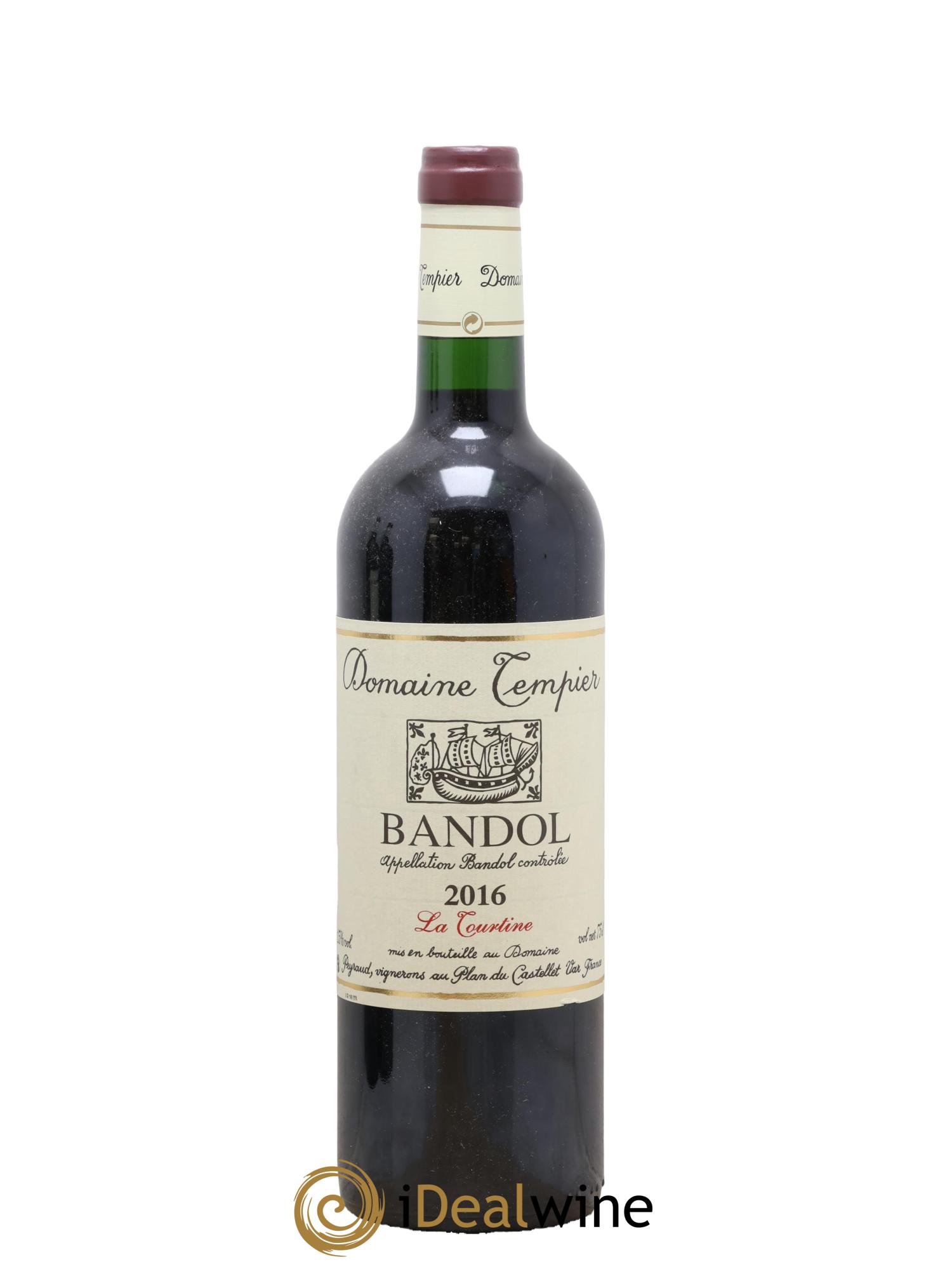 Bandol Domaine Tempier La Tourtine Famille Peyraud 2016 - Lot de 1 bouteille - 0
