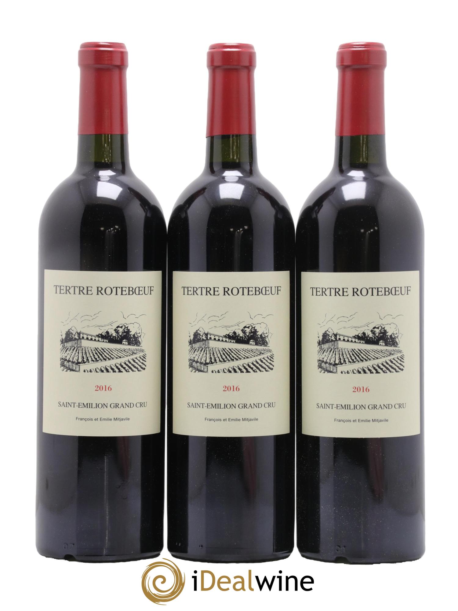 Château Tertre Roteboeuf 2016 - Lot of 6 bottles - 1
