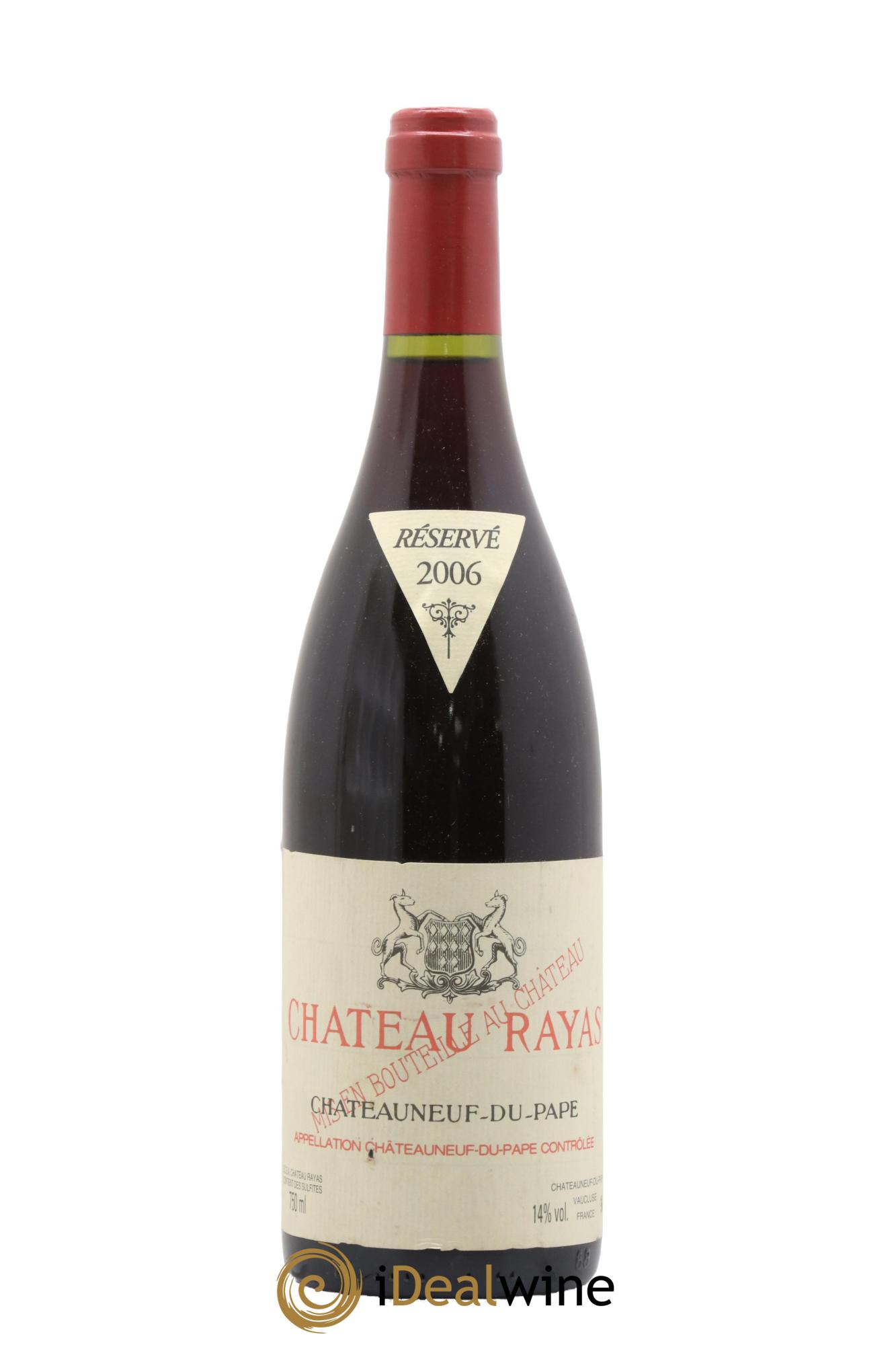 Châteauneuf-du-Pape Château Rayas Emmanuel Reynaud 2006 - Lot de 1 bouteille - 0
