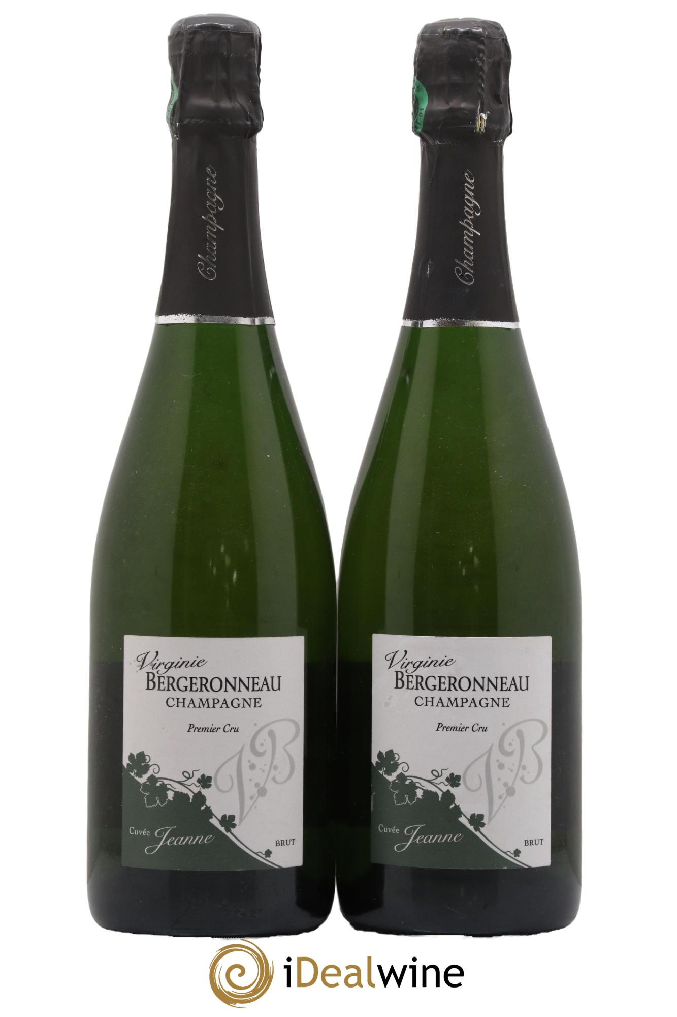 Cuvée Jeanne 1er Cru Brut Virginie Bergeronneau - Lot de 2 bouteilles - 0