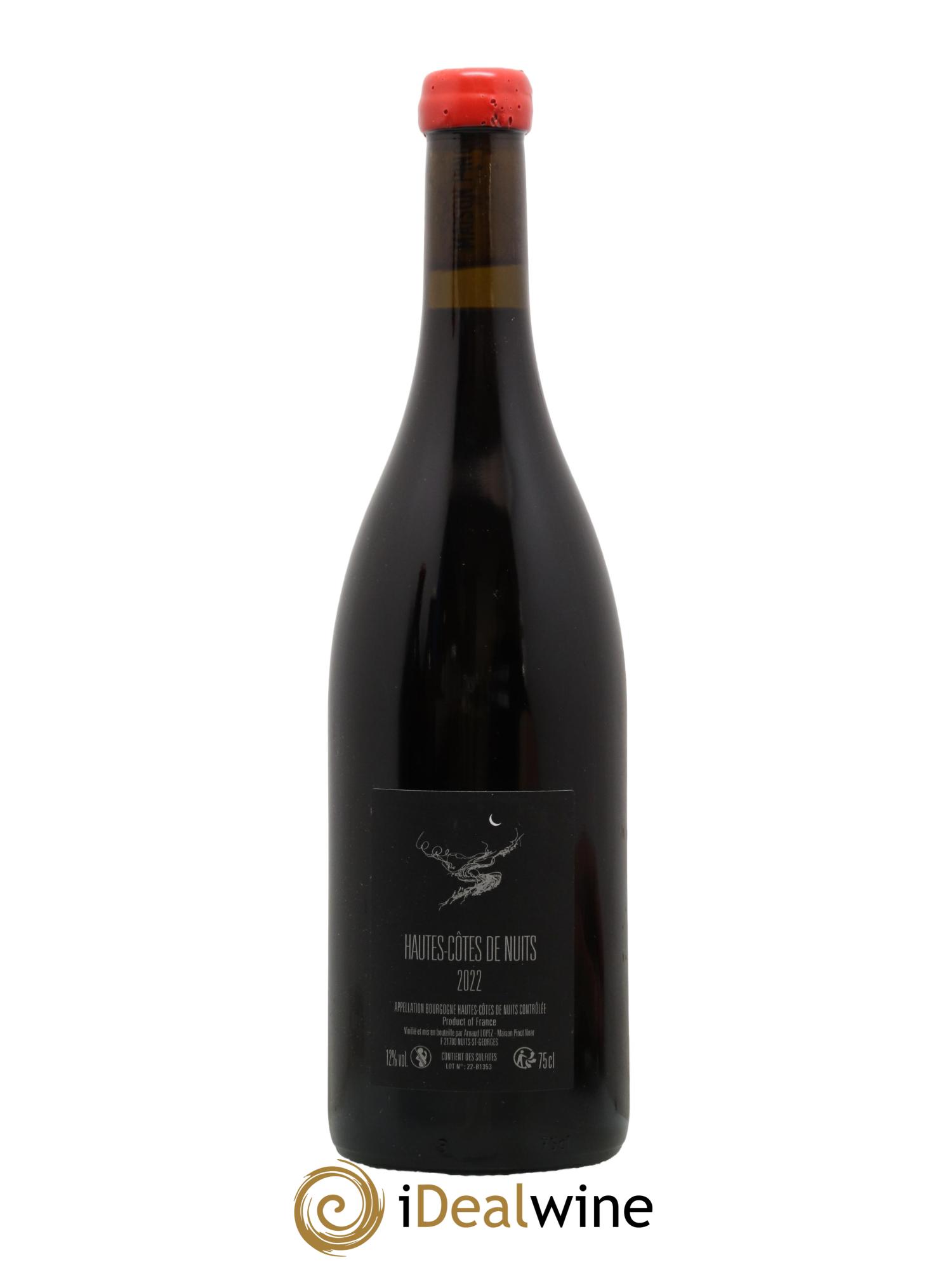 Hautes-Côtes de Nuits Chevrey Arnaud Lopez 2022 - Lot de 1 bouteille - 1