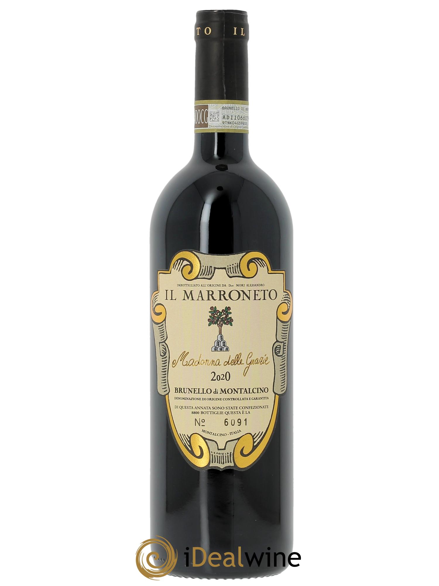 Brunello di Montalcino DOCG Madonna delle Grazie Riserva Il Marroneto  2020 - Posten von 1 Flasche - 0