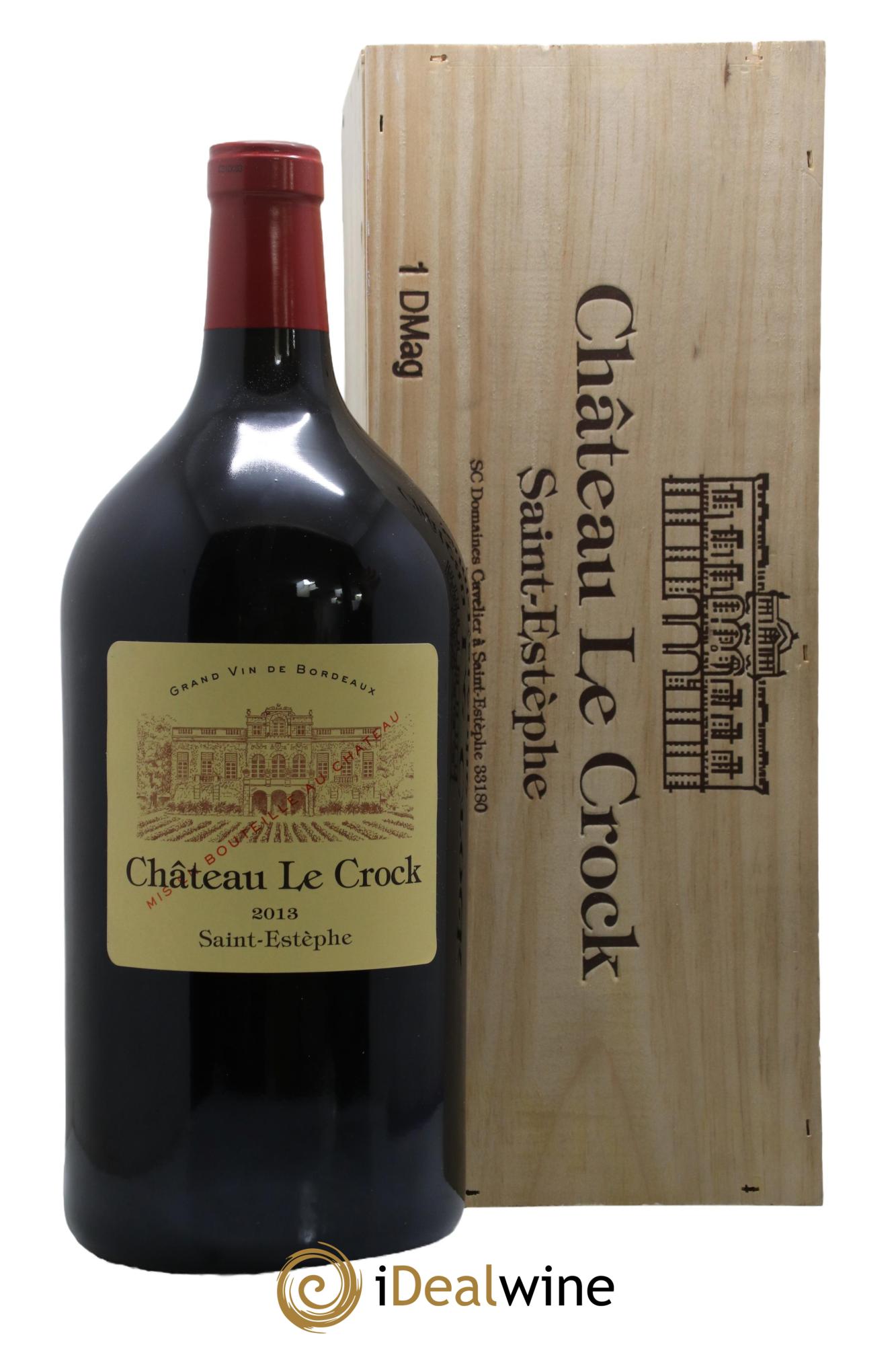 Château le Crock Cru Bourgeois 2013 - Lot de 1 double magnum - 0