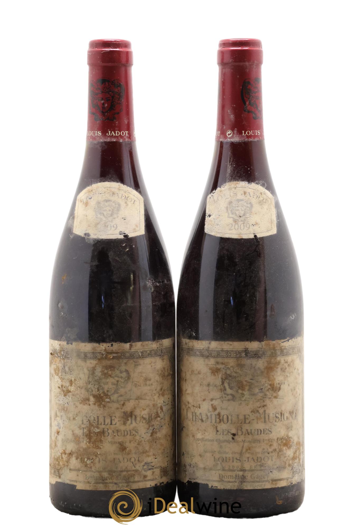 Chambolle-Musigny 1er Cru Les Baudes Louis Jadot 2009 - Lot de 2 bouteilles - 0