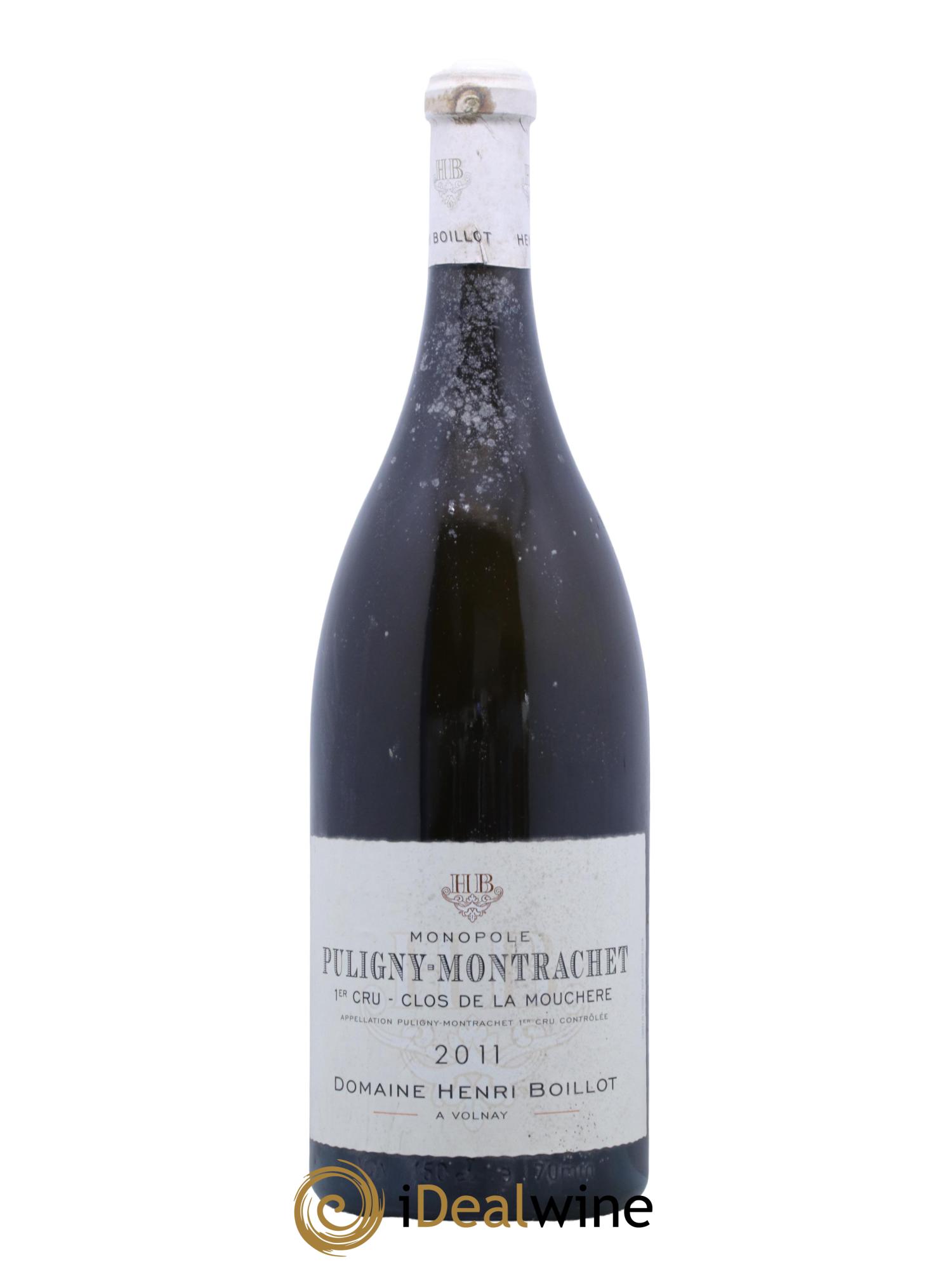 Puligny-Montrachet 1er Cru Clos de la Mouchère Henri Boillot (Domaine) 2011 - Lot de 1 magnum - 0