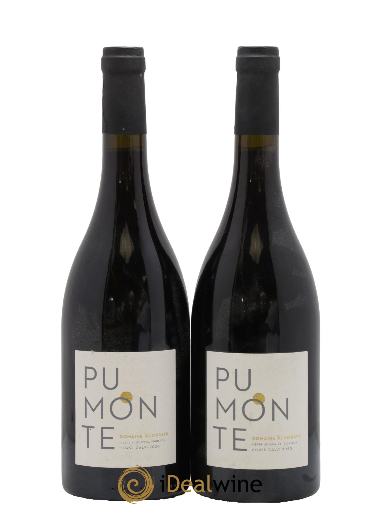 Vin de Corse Calvi Pumonte Domaine Alzipratu 2020 - Lotto di 2 bottiglie - 0