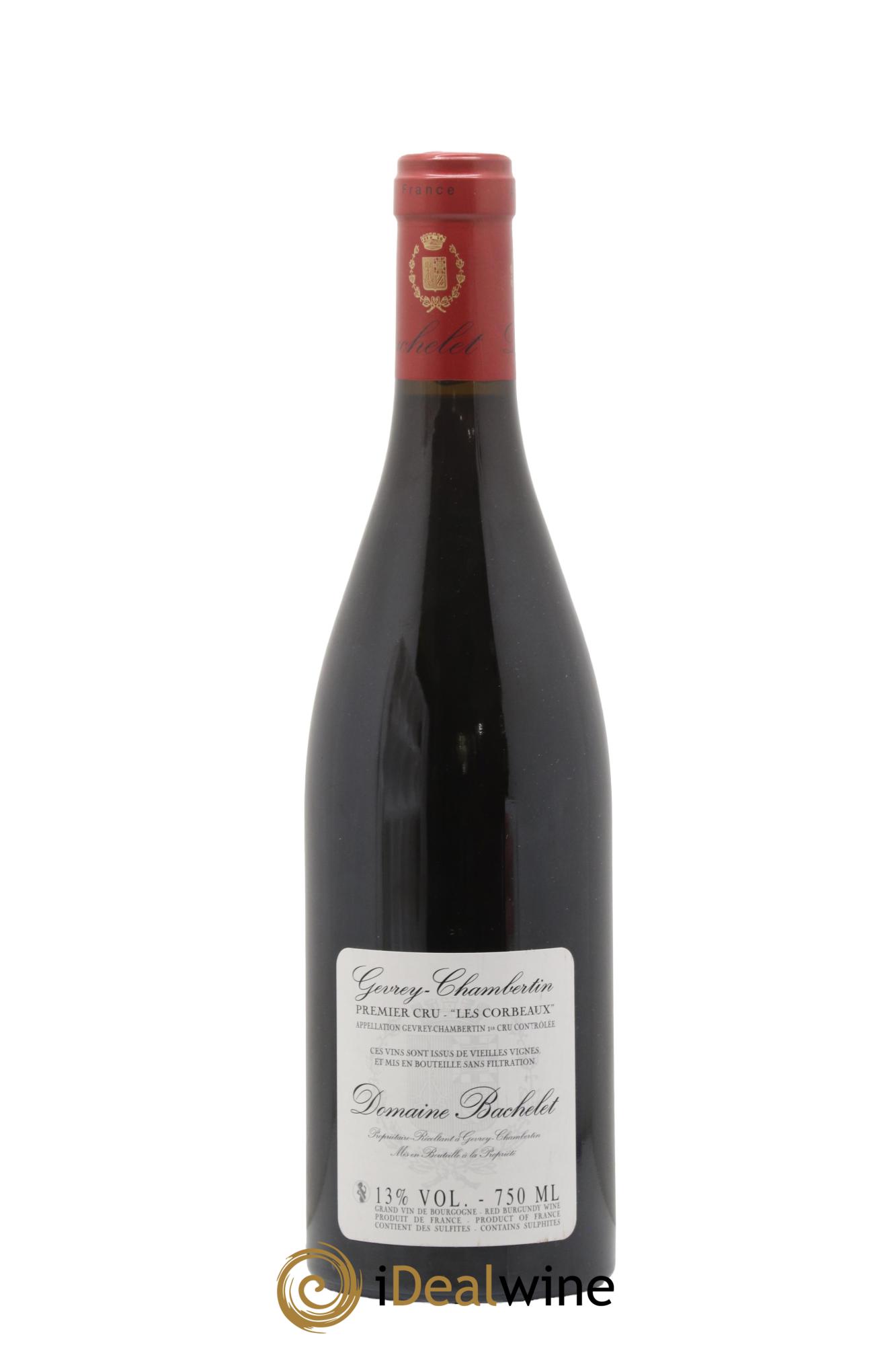 Gevrey-Chambertin 1er Cru Les Corbeaux Vieilles Vignes Denis Bachelet (Domaine) 2016 - Lot of 1 bottle - 1