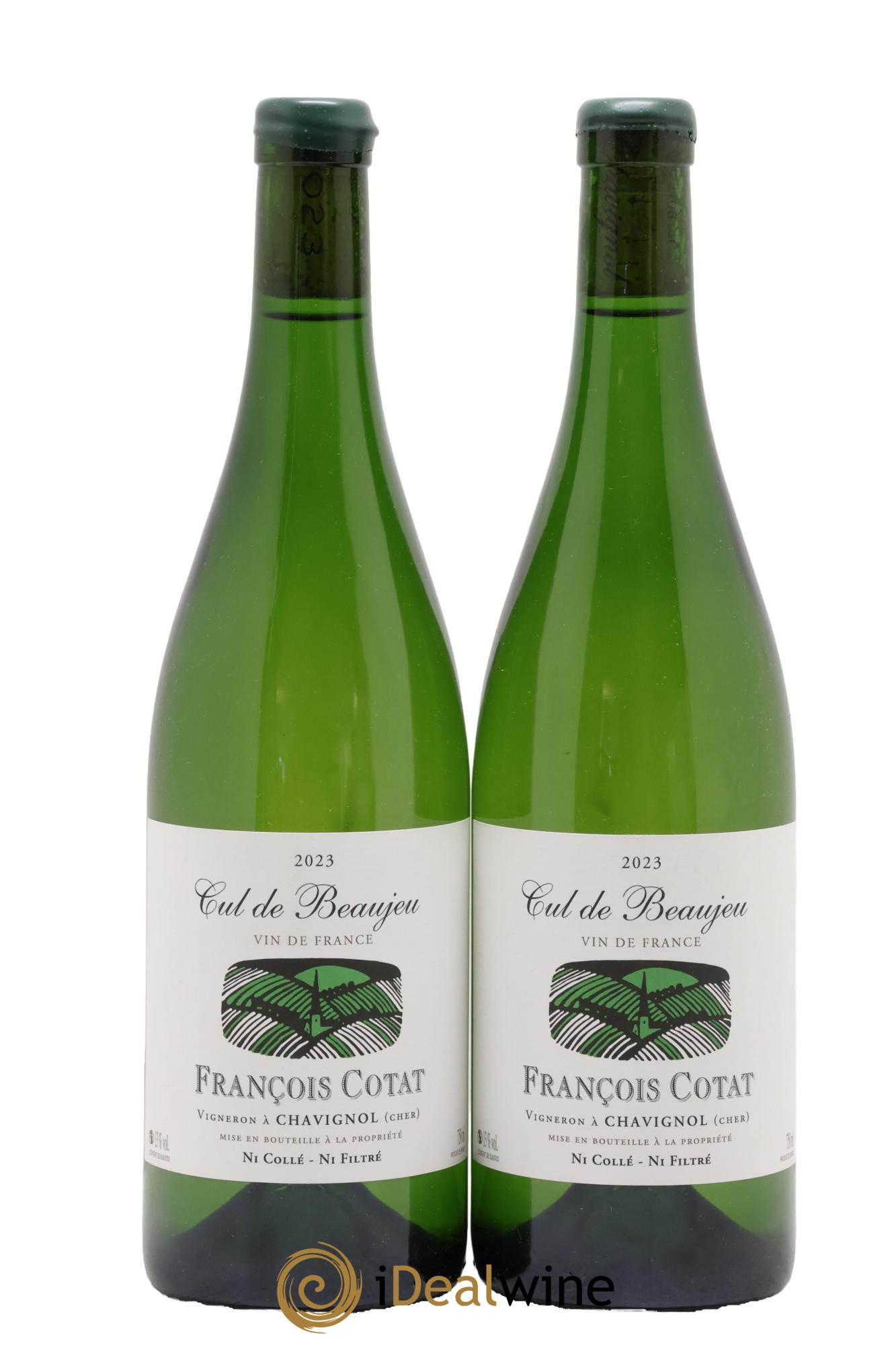 Sancerre Les Culs de Beaujeu François Cotat 2023 - Posten von 2 Flaschen - 0