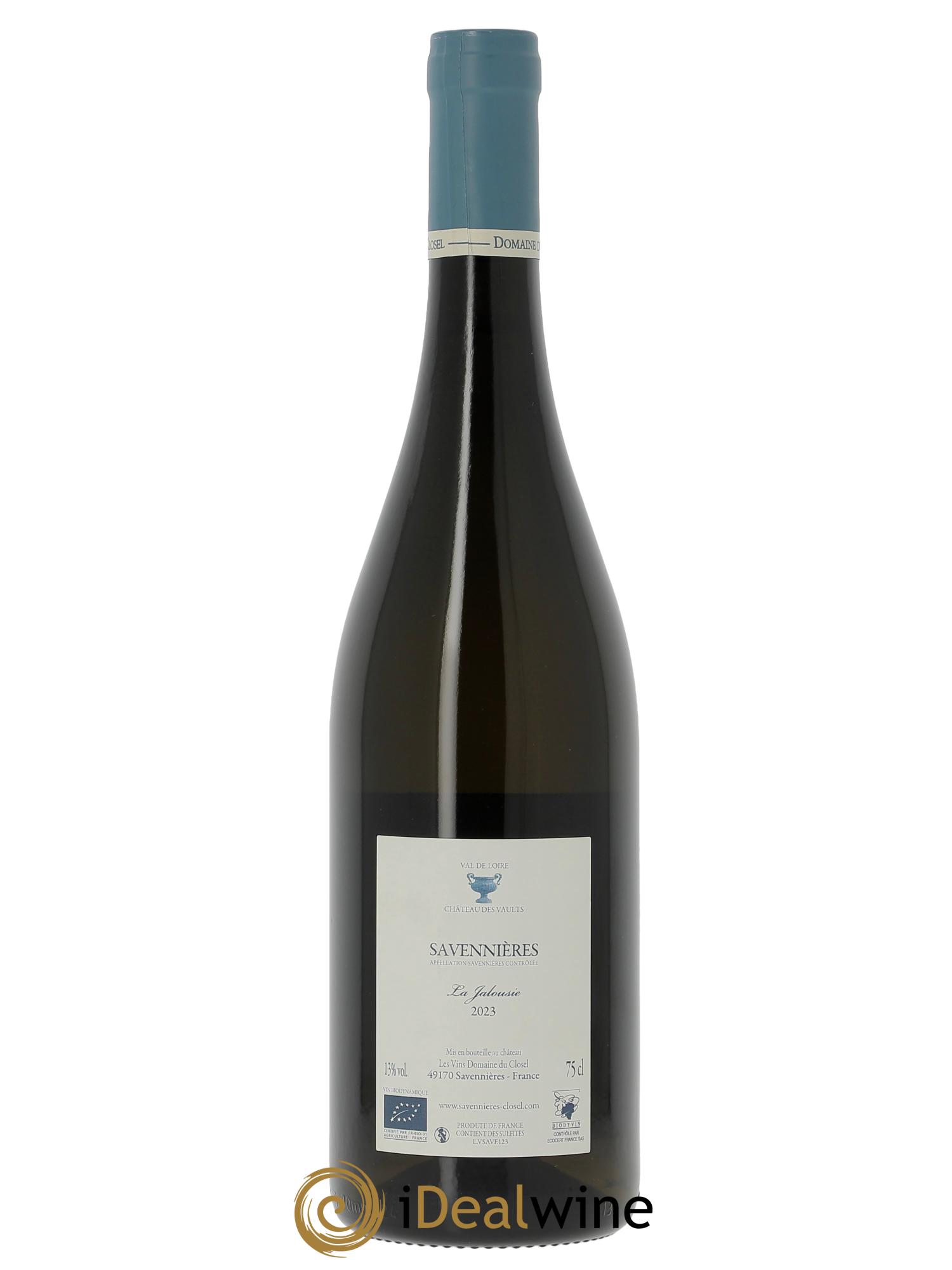 Savennières La Jalousie Domaine du Closel  2023 - Lotto di 1 bottiglia - 1
