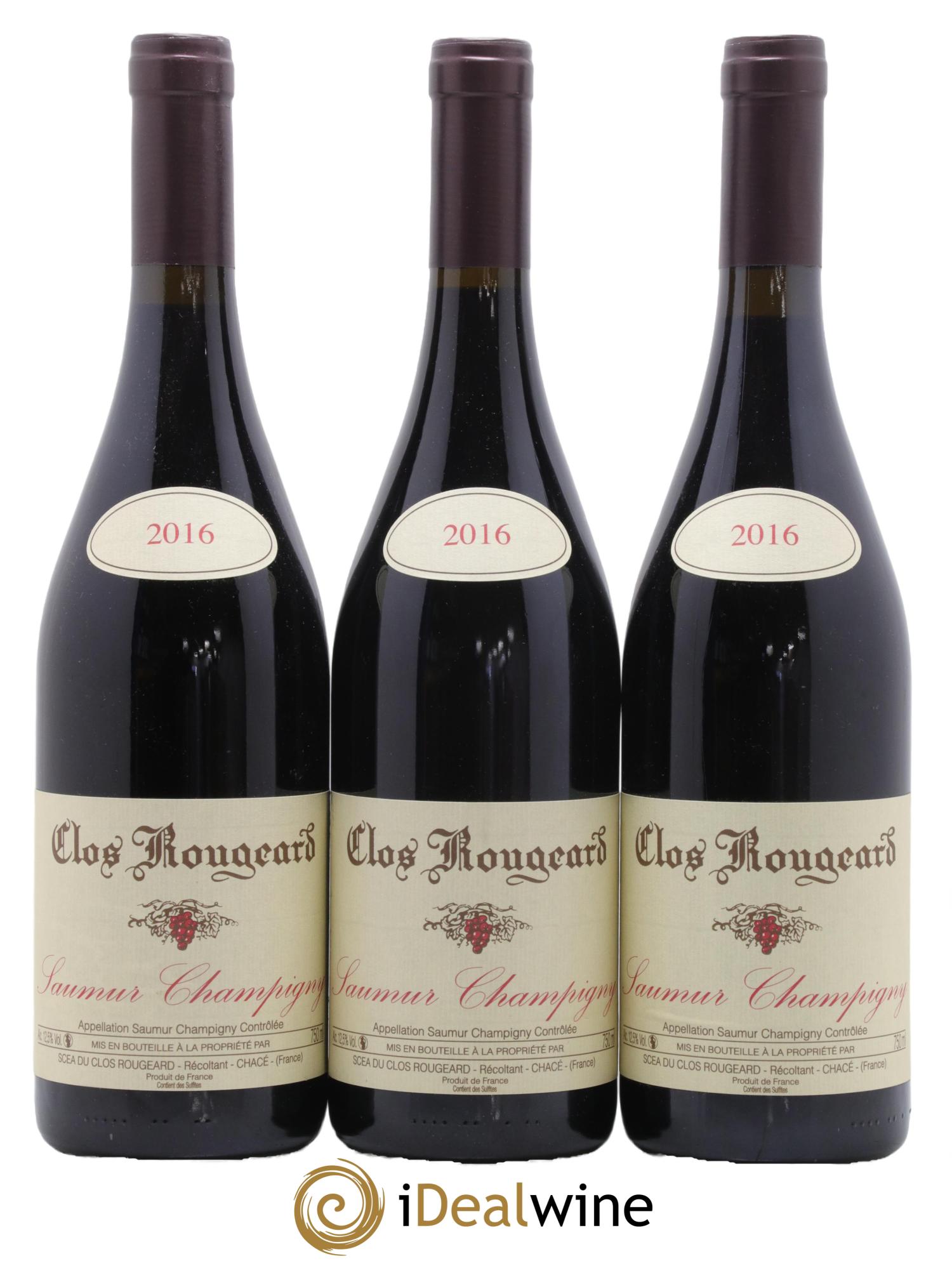 Saumur-Champigny Clos Rougeard 2016 - Lot of 3 bottles - 0