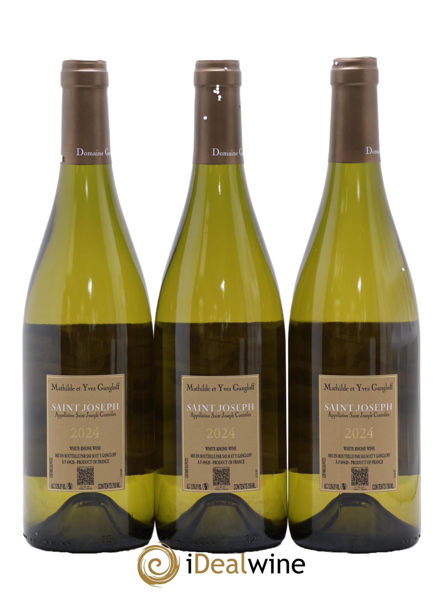 Saint-Joseph Gangloff (Domaine) 2024 - Posten von 3 Flaschen - 1