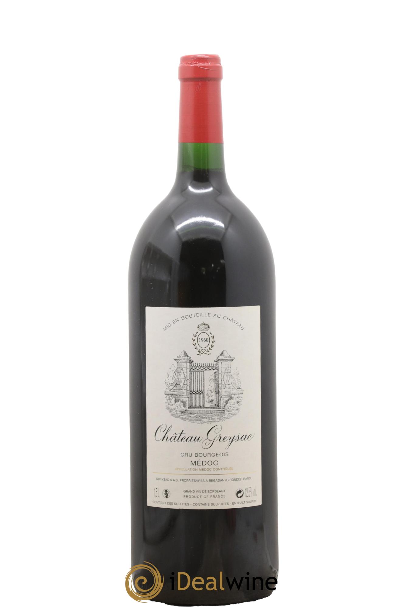 Château Greysac Cru Bourgeois 1960 - Posten von 1 Magnum - 0