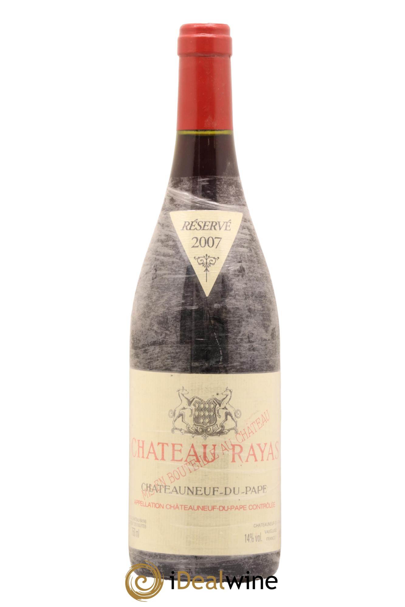 Châteauneuf-du-Pape Château Rayas Emmanuel Reynaud 2007 - Lot de 1 bouteille - 0