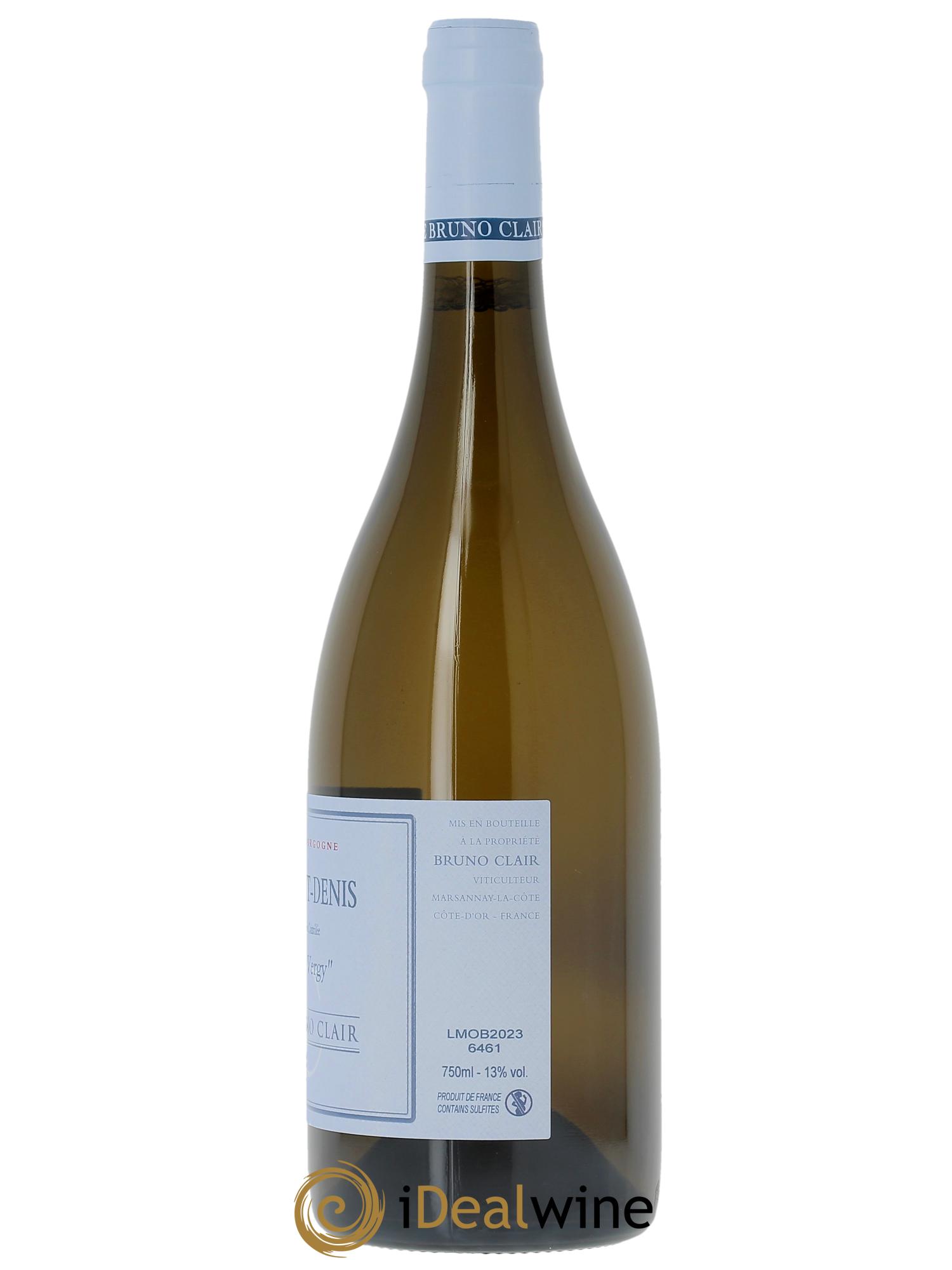 Morey Saint-Denis En la Rue de Vergy Bruno Clair (Domaine)  2023 - Lot of 1 bottle - 1