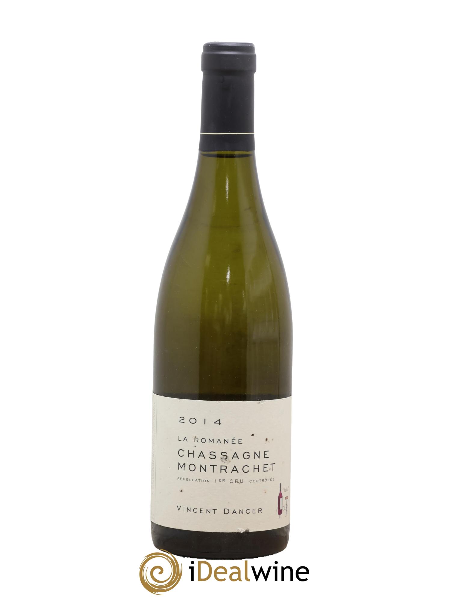 Chassagne-Montrachet 1er Cru La Romanée Vincent Dancer 2014 - Lot of 1 bottle - 0