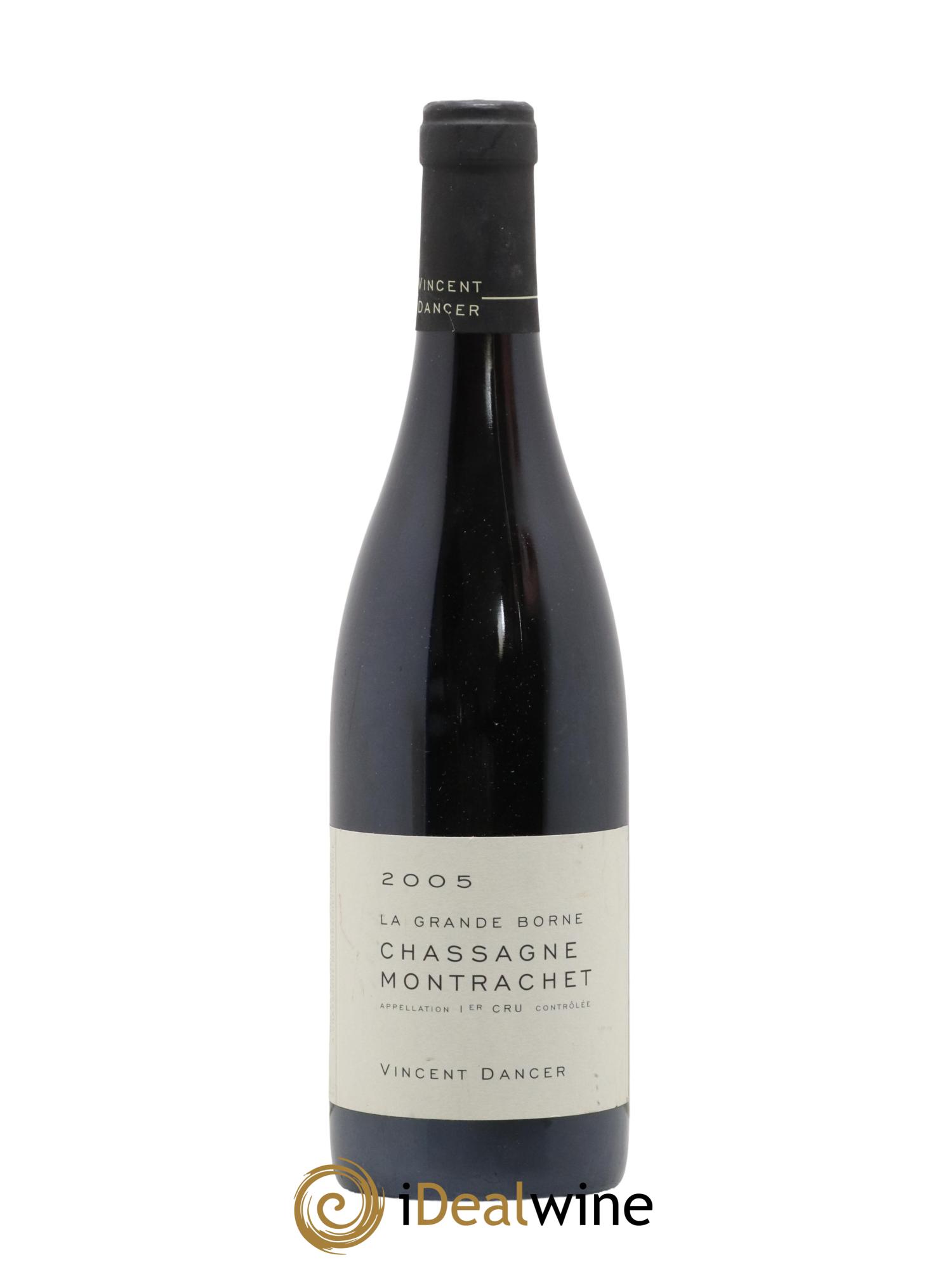 Chassagne-Montrachet 1er Cru La Grande Borne Vincent Dancer 2005 - Lot de 1 bouteille - 0