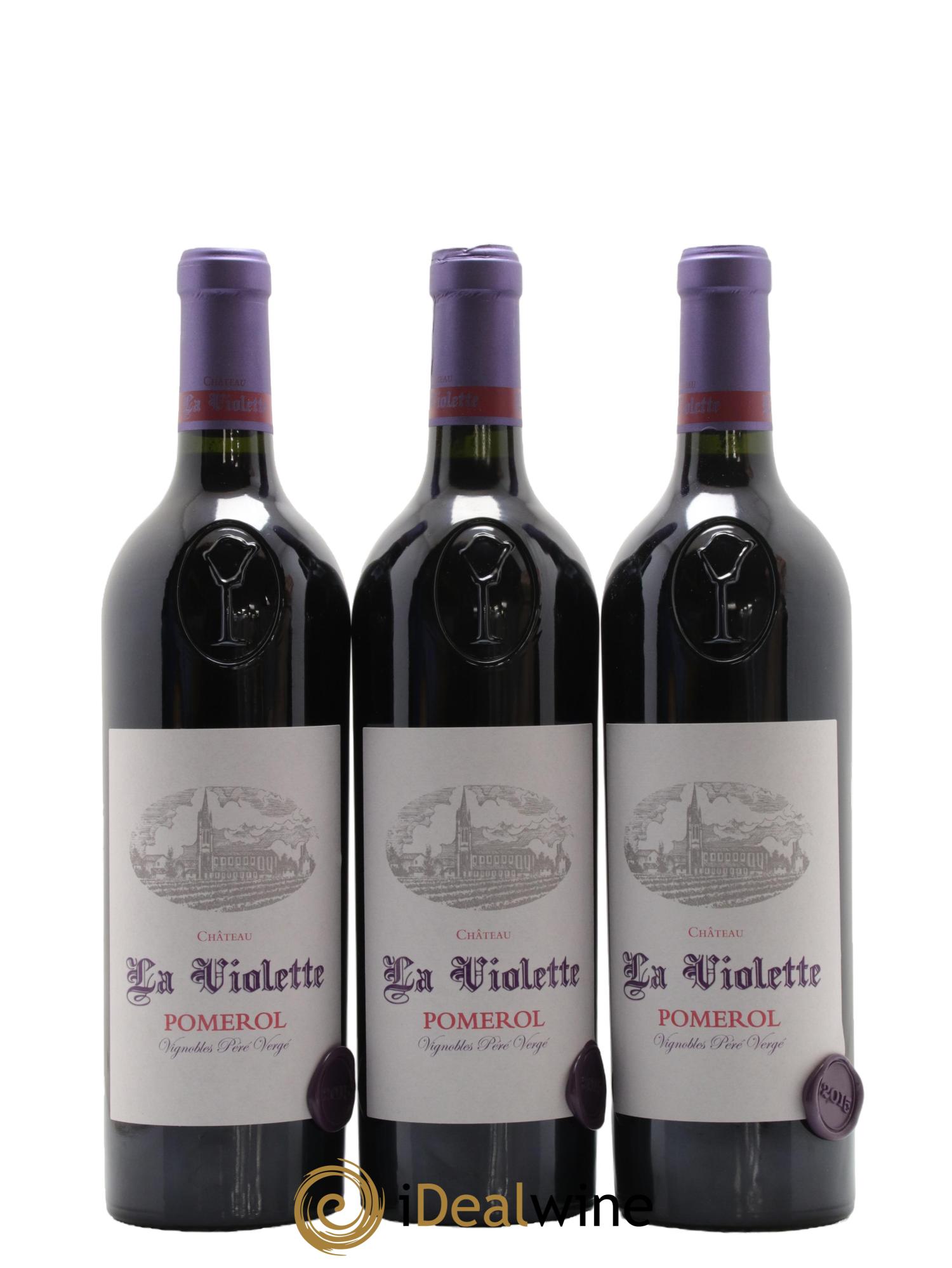 Château la Violette  2015 - Lot de 6 bouteilles - 3