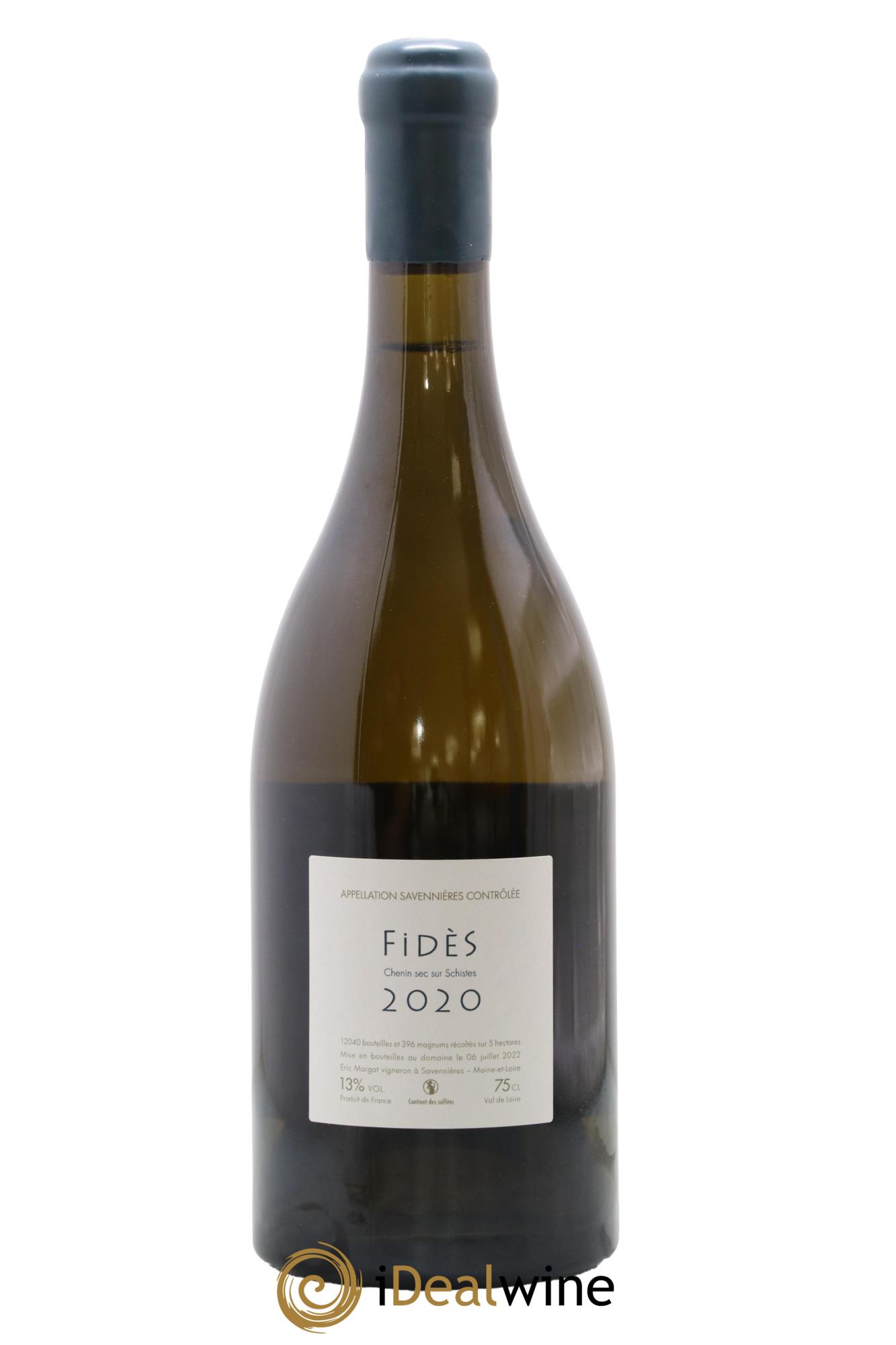Savennières Fidès Eric Morgat 2020 - Lot de 1 bouteille - 1