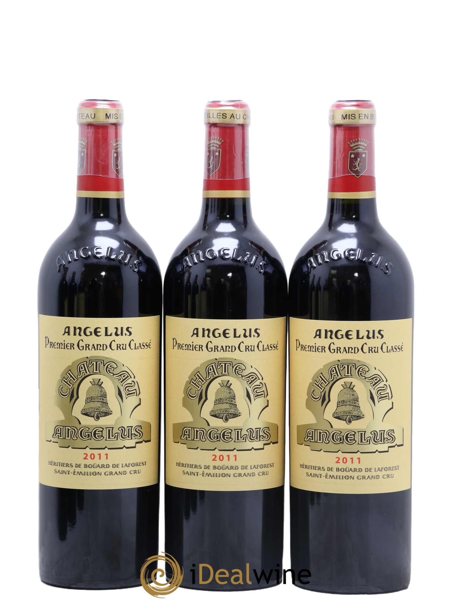 Château Angélus 1er Grand Cru Classé A 2011 - Lot of 6 bottles - 1