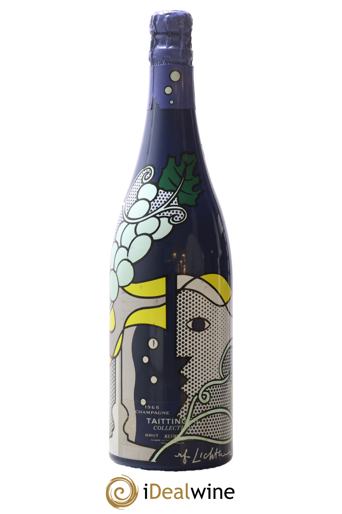 1985 - Collection Lichtenstein Taittinger 1985 - Lot de 1 bouteille - 0