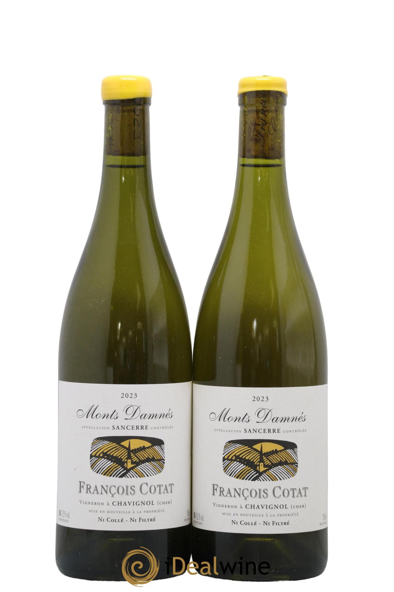 Sancerre Les Monts Damnés François Cotat 2023 - Lot of 2 bottles - 0