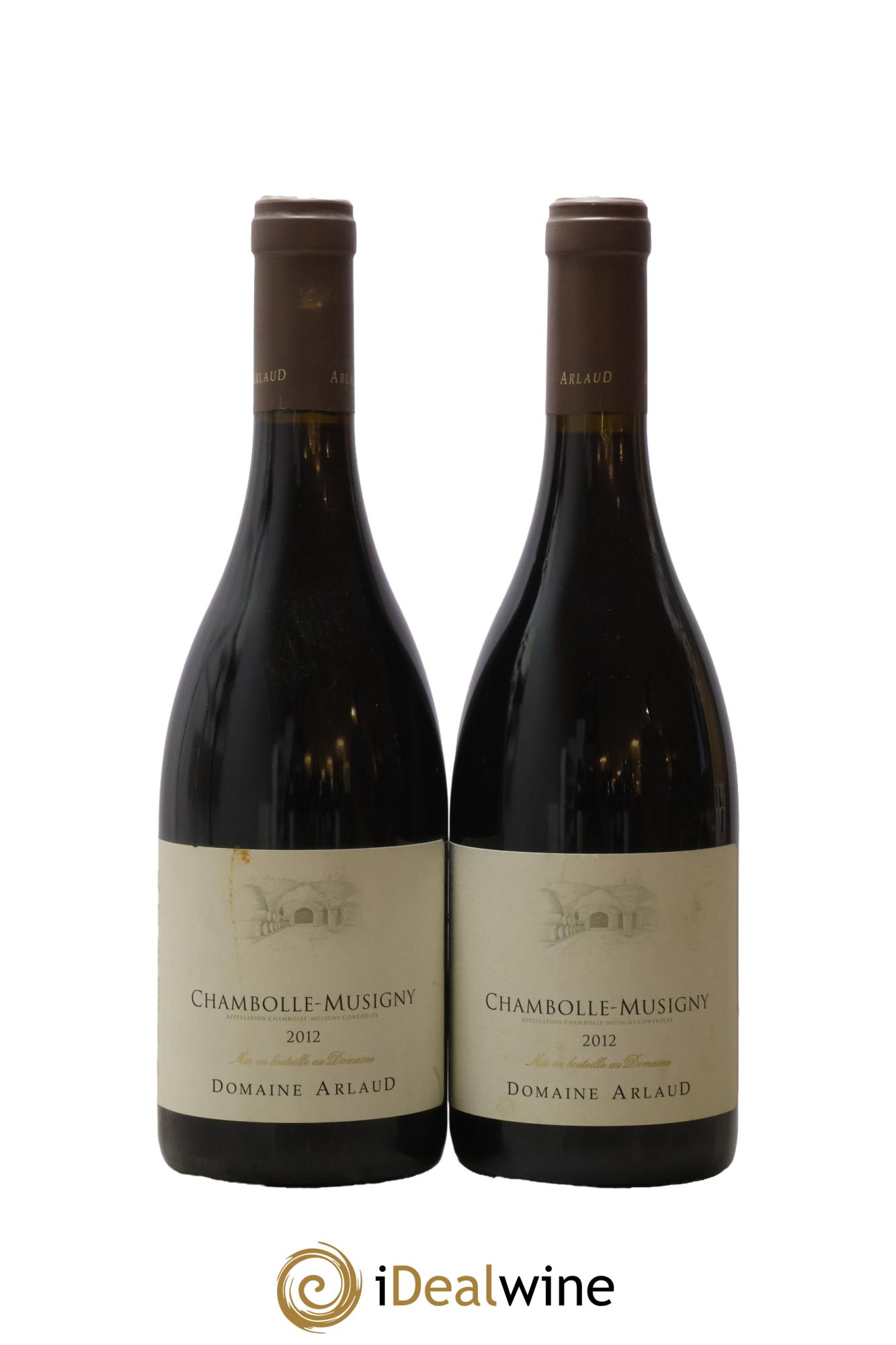 Chambolle-Musigny Arlaud 2012 - Lot de 2 bouteilles - 0