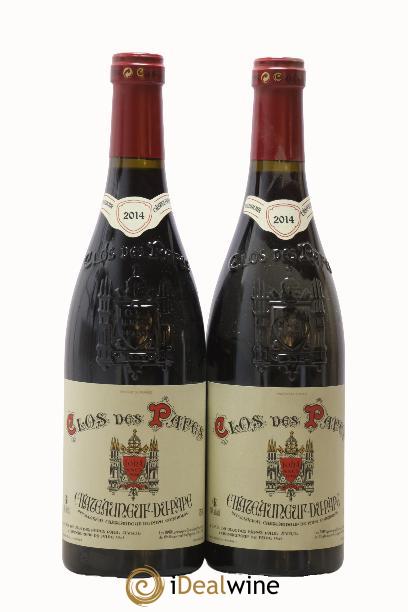 Châteauneuf-du-Pape Clos des Papes - Paul Avril 2014 - Lot of 2 bottles - 0