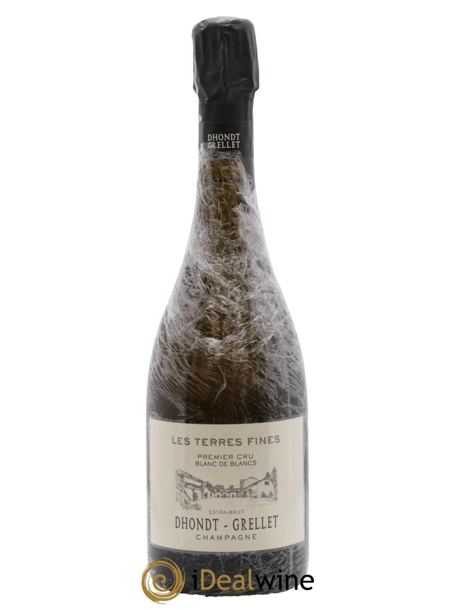 Les Terres Fines Blanc de Blancs Extra-Brut Dhondt Grellet 2018 - Lot de 1 bouteille - 0