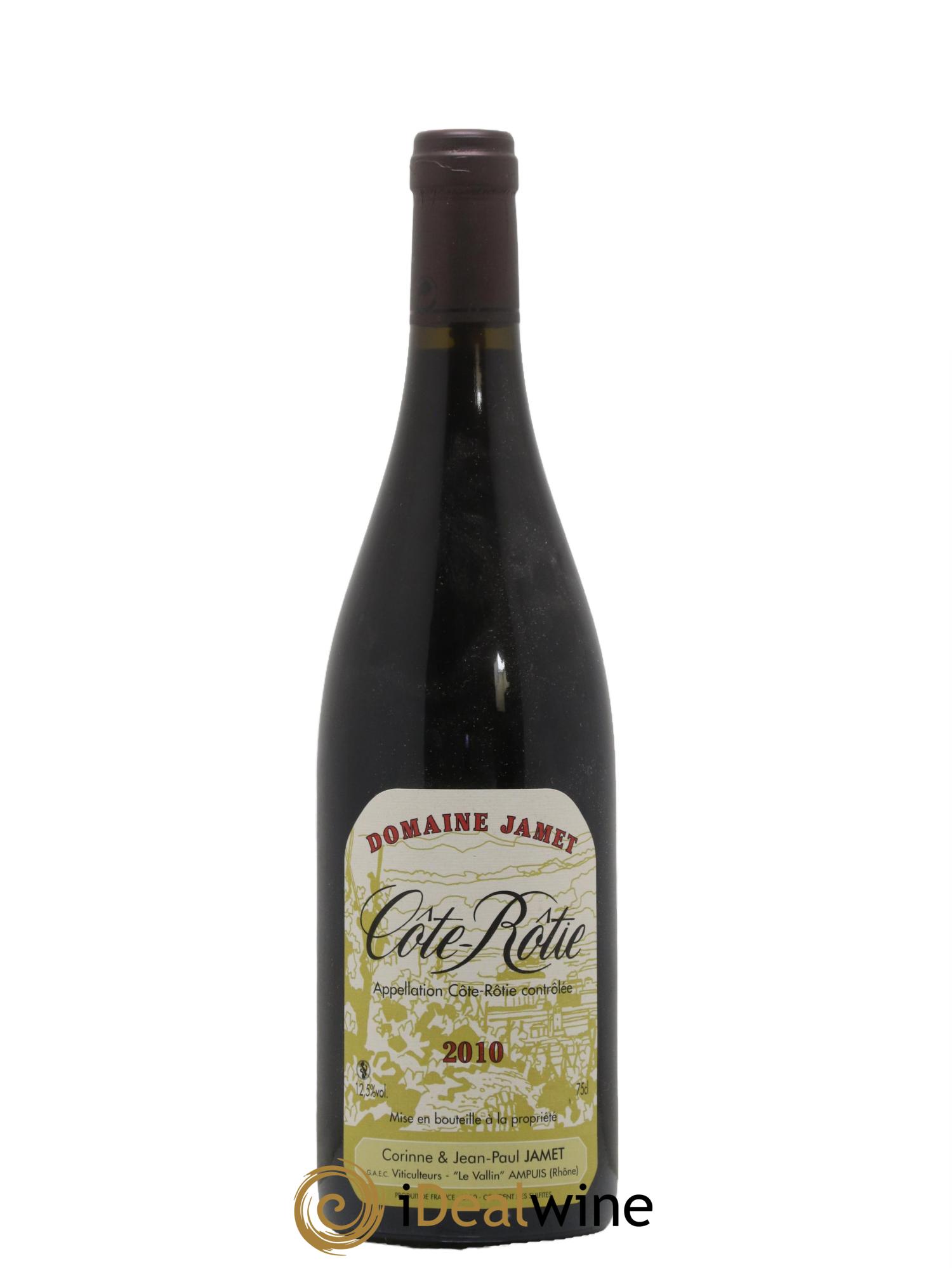 Côte-Rôtie Jamet (Domaine) 2010 - Lot de 1 bouteille - 0
