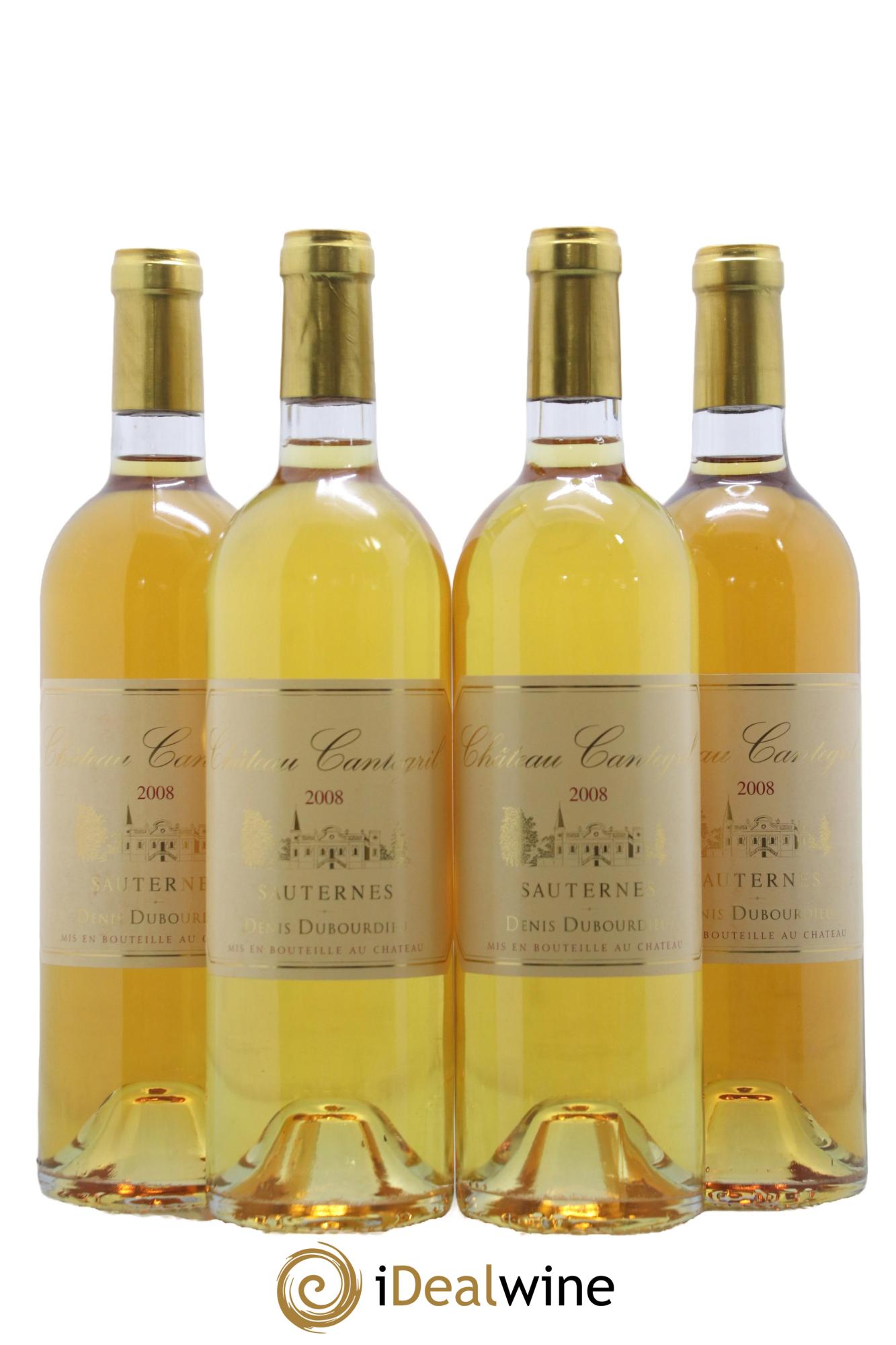 Château Cantegril 2008 - Lot of 4 bottles - 0