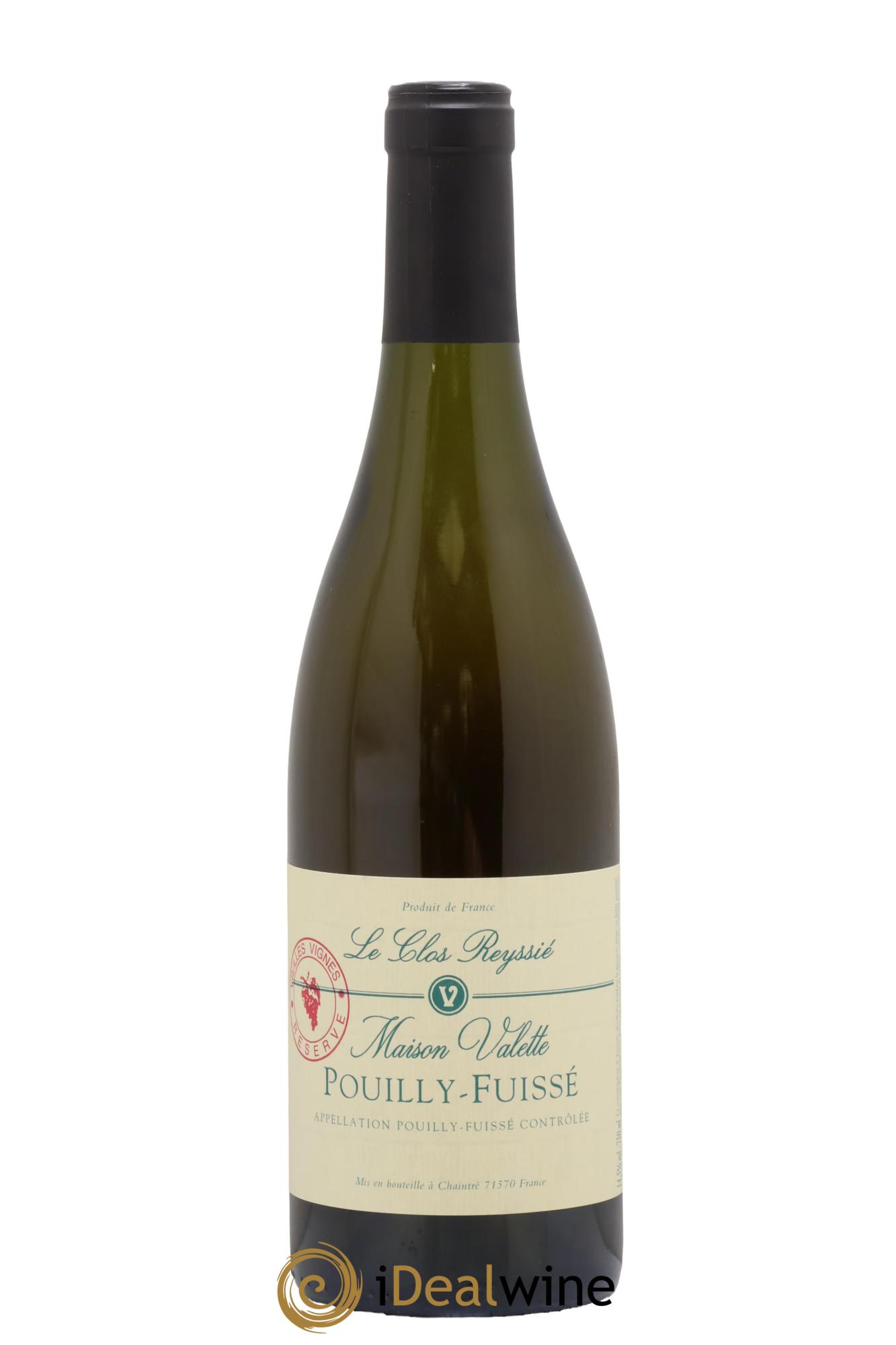 Pouilly-Fuissé Clos Reyssié Valette (Domaine) - Posten von 1 Flasche - 0