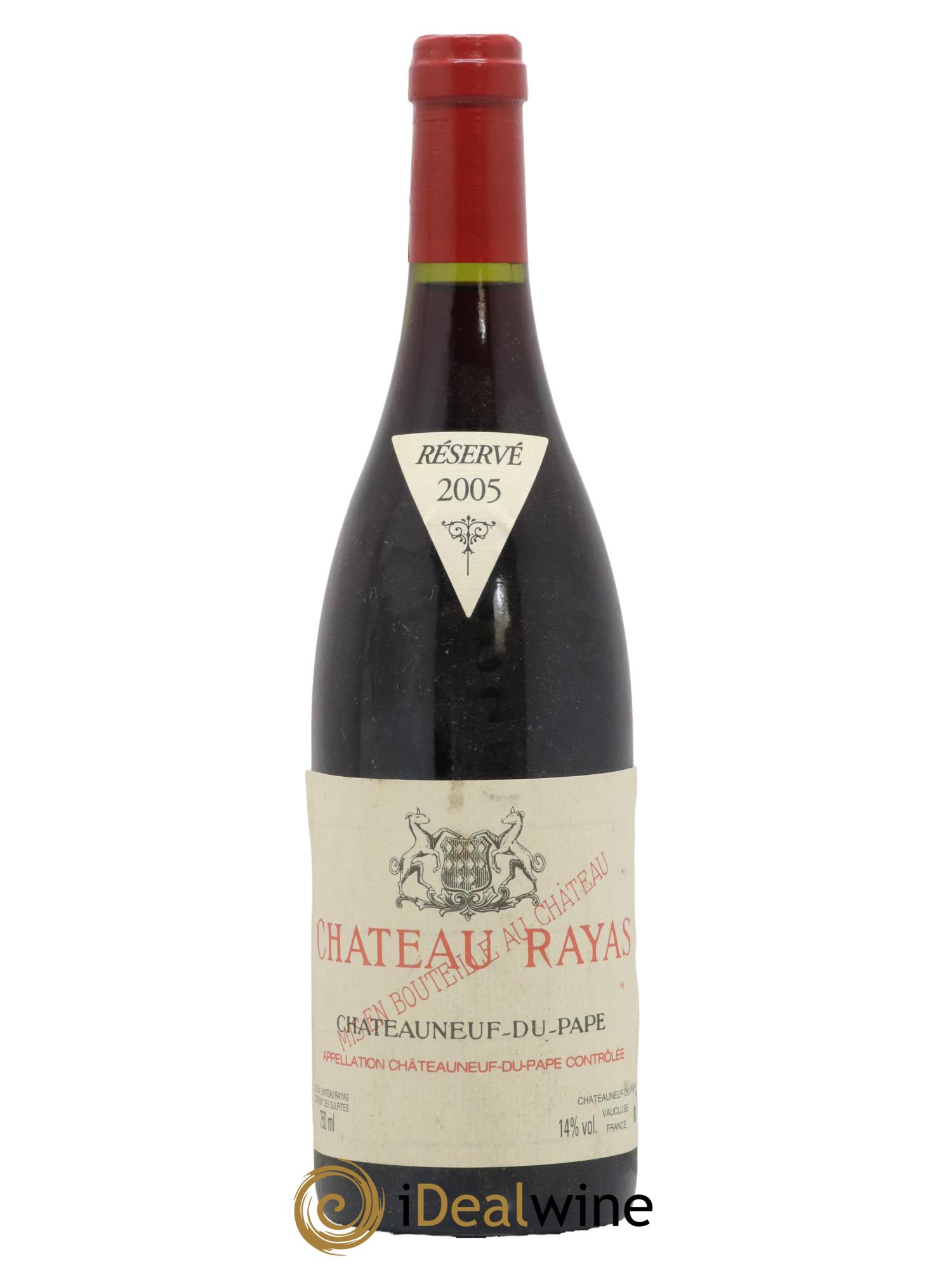 Châteauneuf-du-Pape Château Rayas Emmanuel Reynaud 2005 - Lot de 1 bouteille - 0