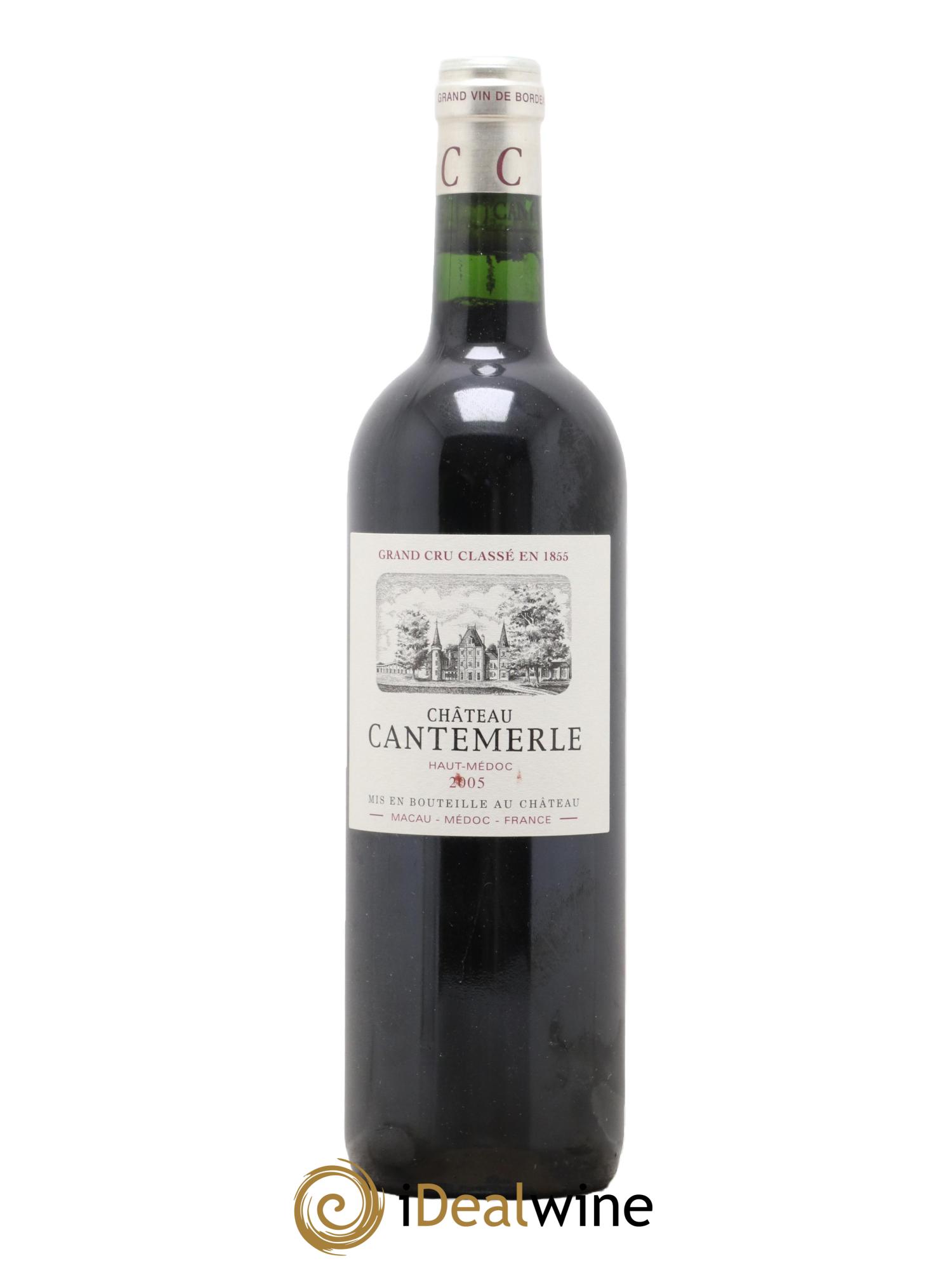 Château Cantemerle 5ème Grand Cru Classé 2005 - Lotto di 1 bottiglia - 0